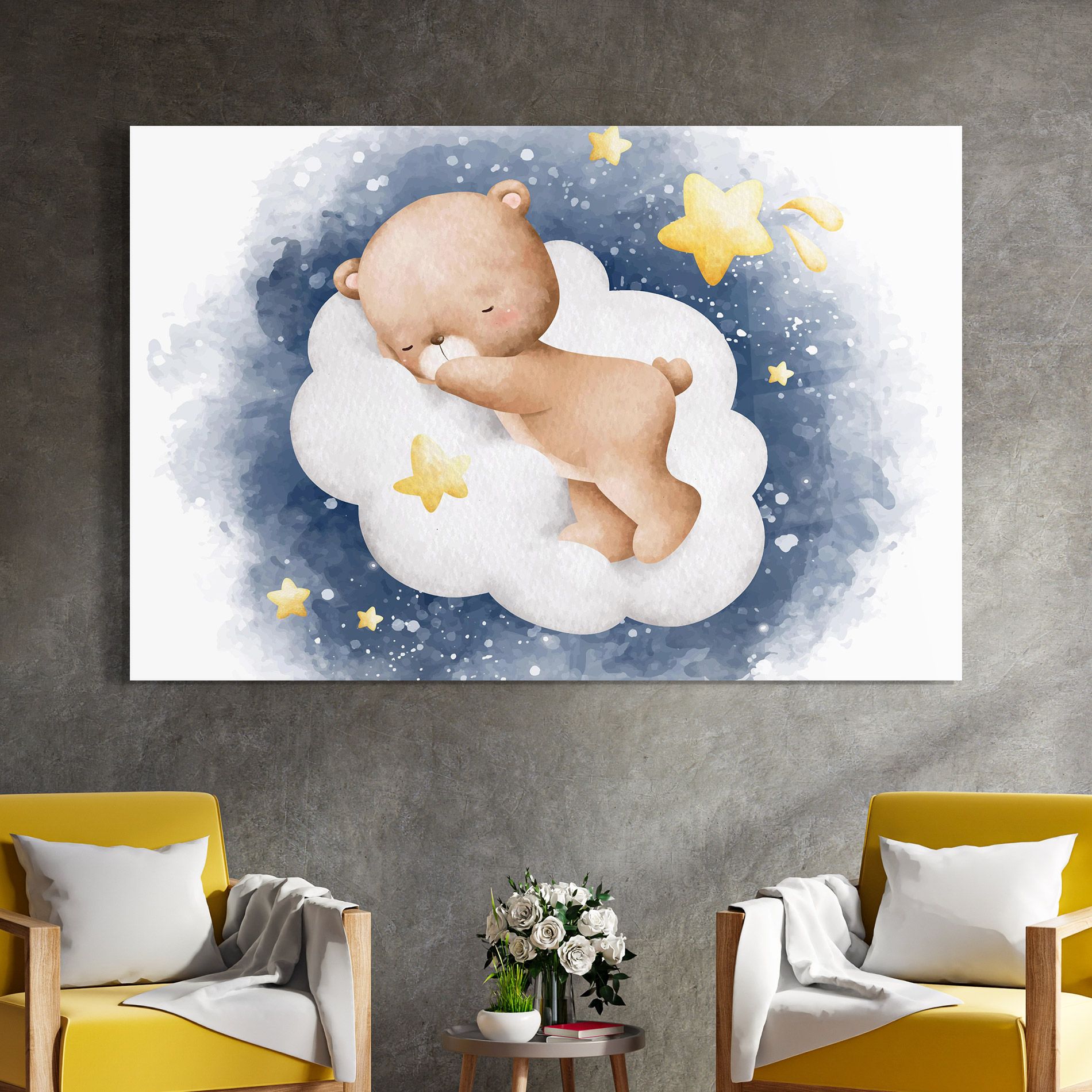 Bear Cloud Sleep mockup 4