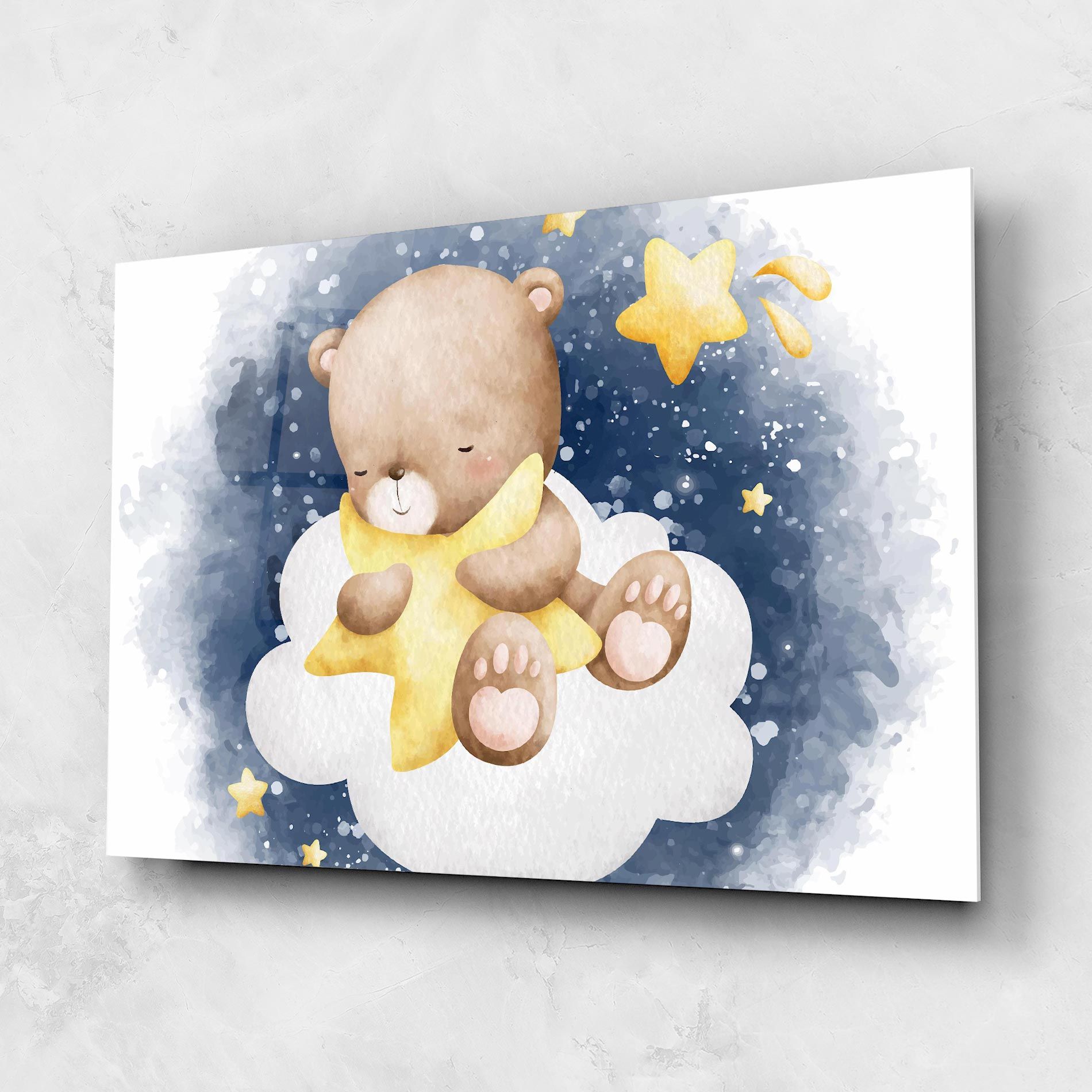 Bear Cloud Star mockup 1