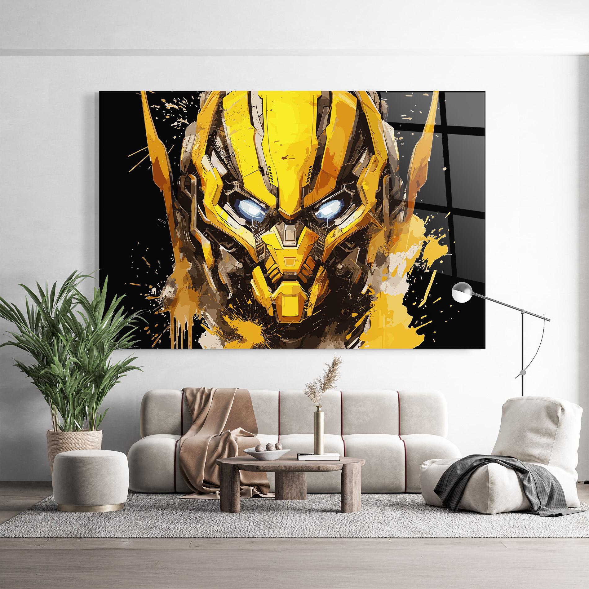 Glasbild Bumblebee mockup 9