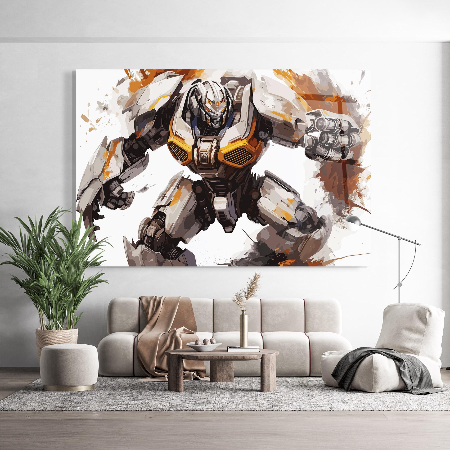 Glasbild Transformers Unleash mockup 9