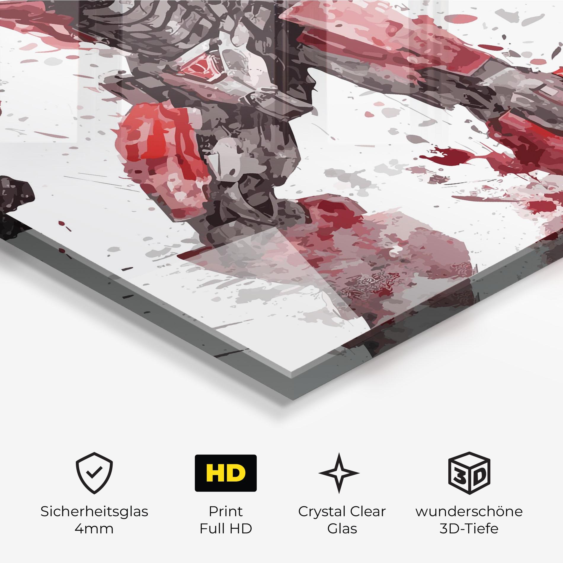 Glasbild Red Sentinel Prime mockup 3