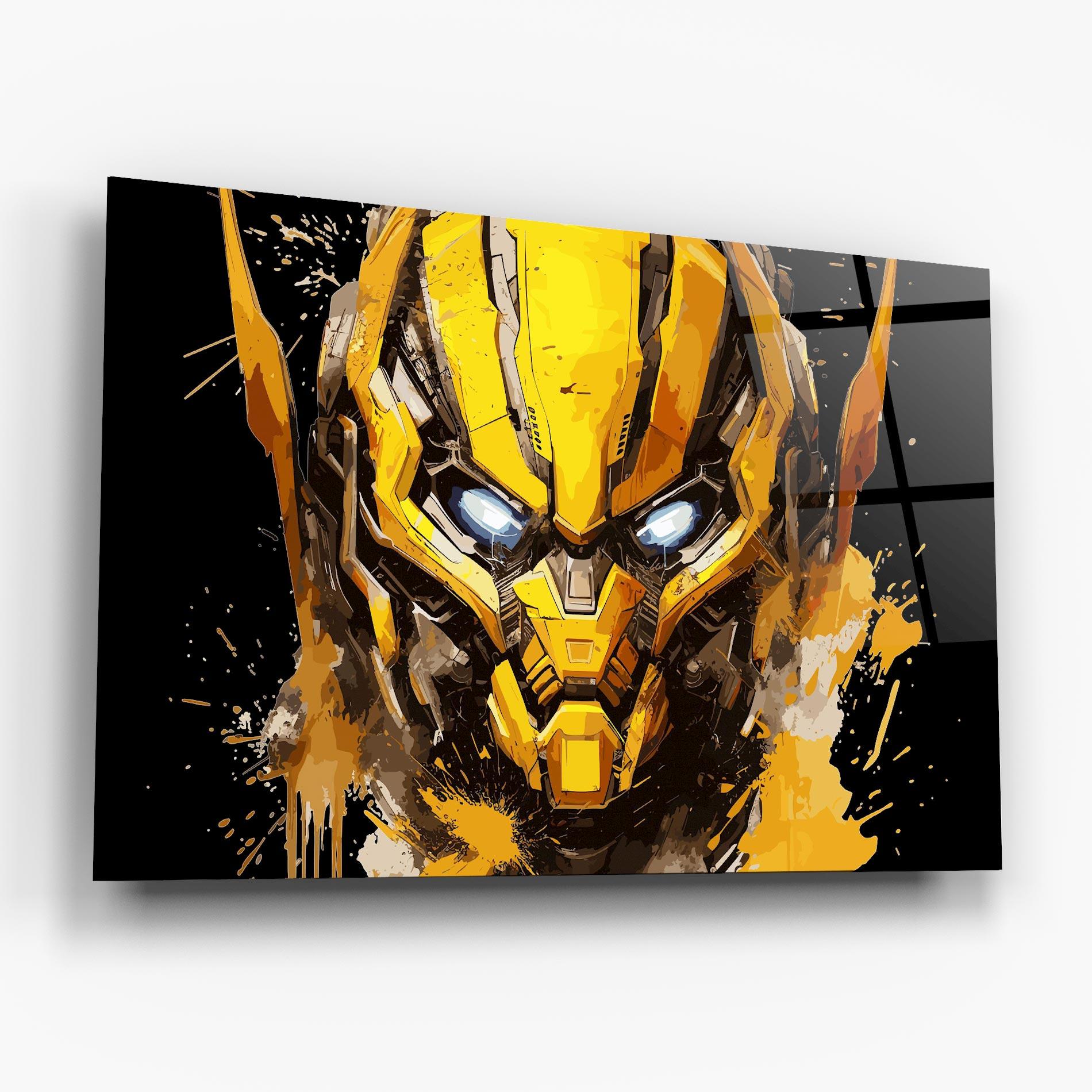 Glasbild Bumblebee mockup 6