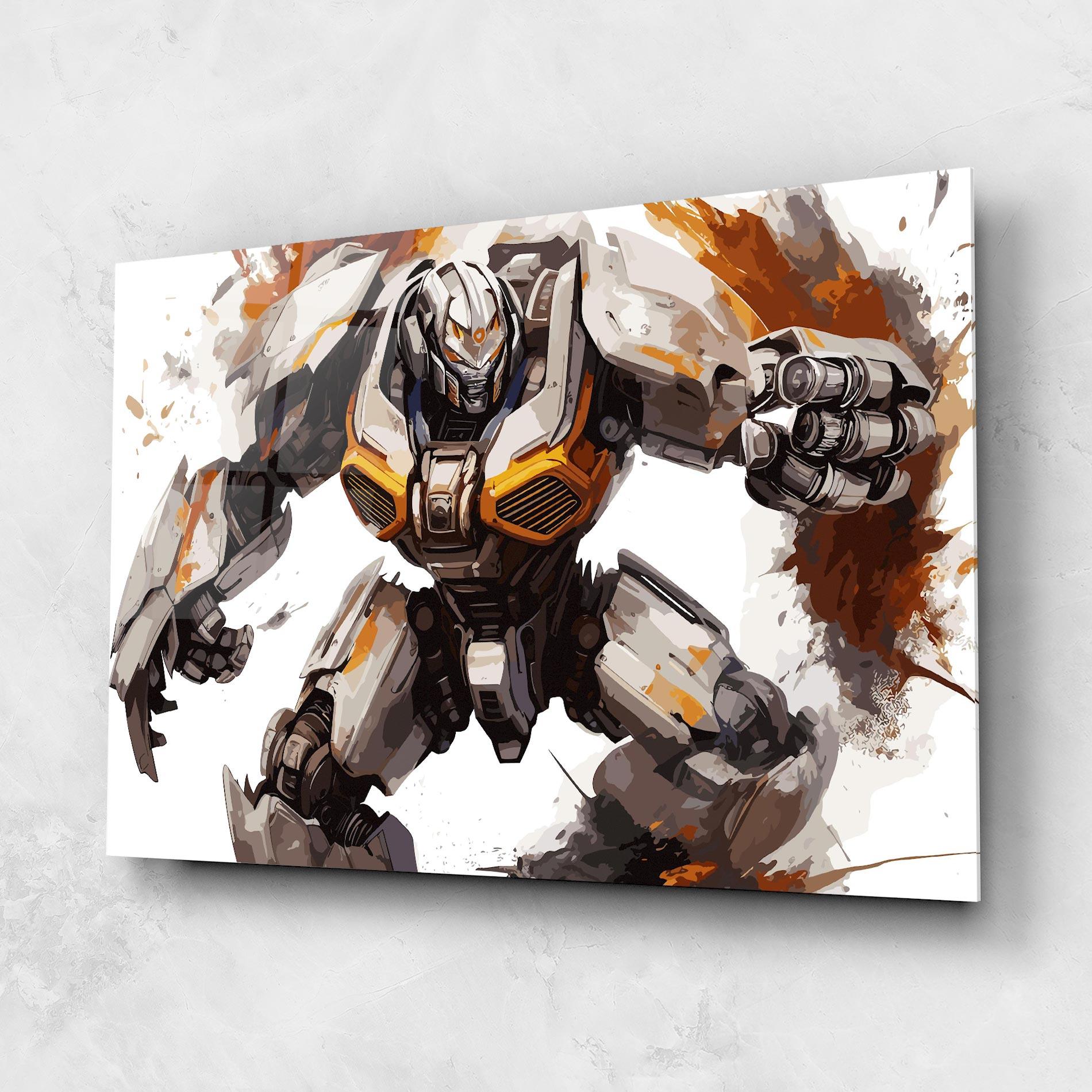 Glasbild Transformers Unleash mockup 1