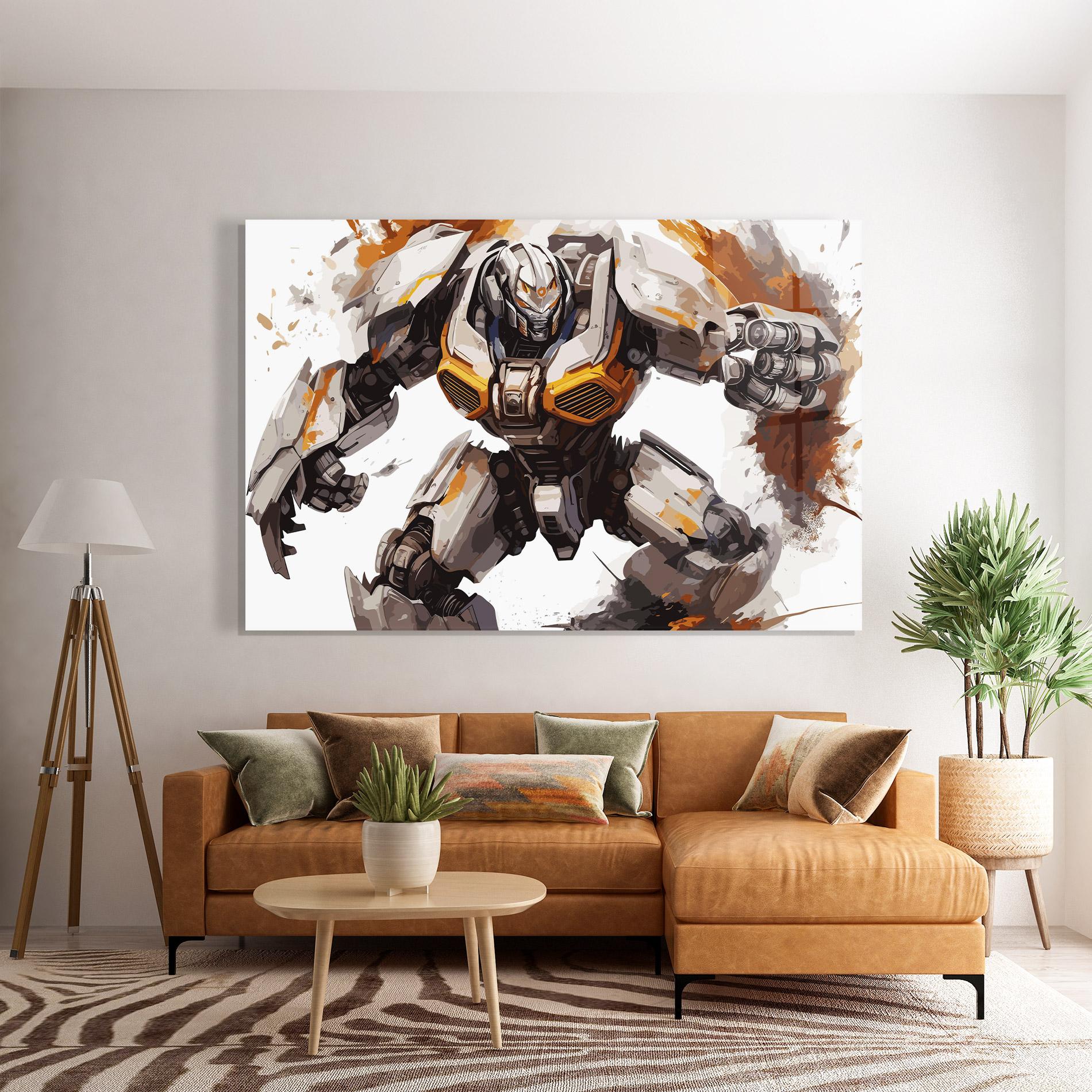 Glasbild Transformers Unleash mockup 7