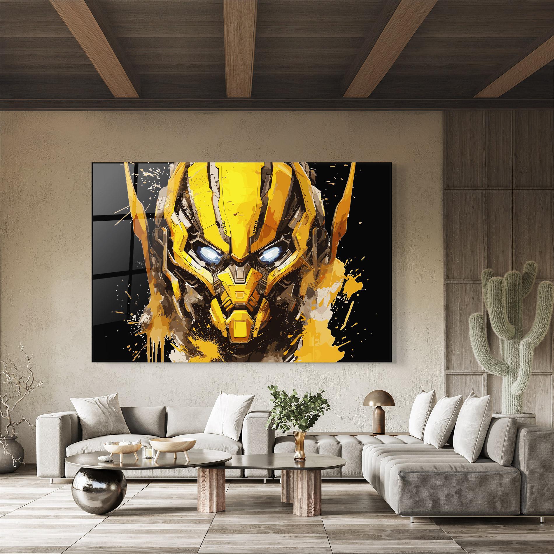 Glasbild Bumblebee mockup 8