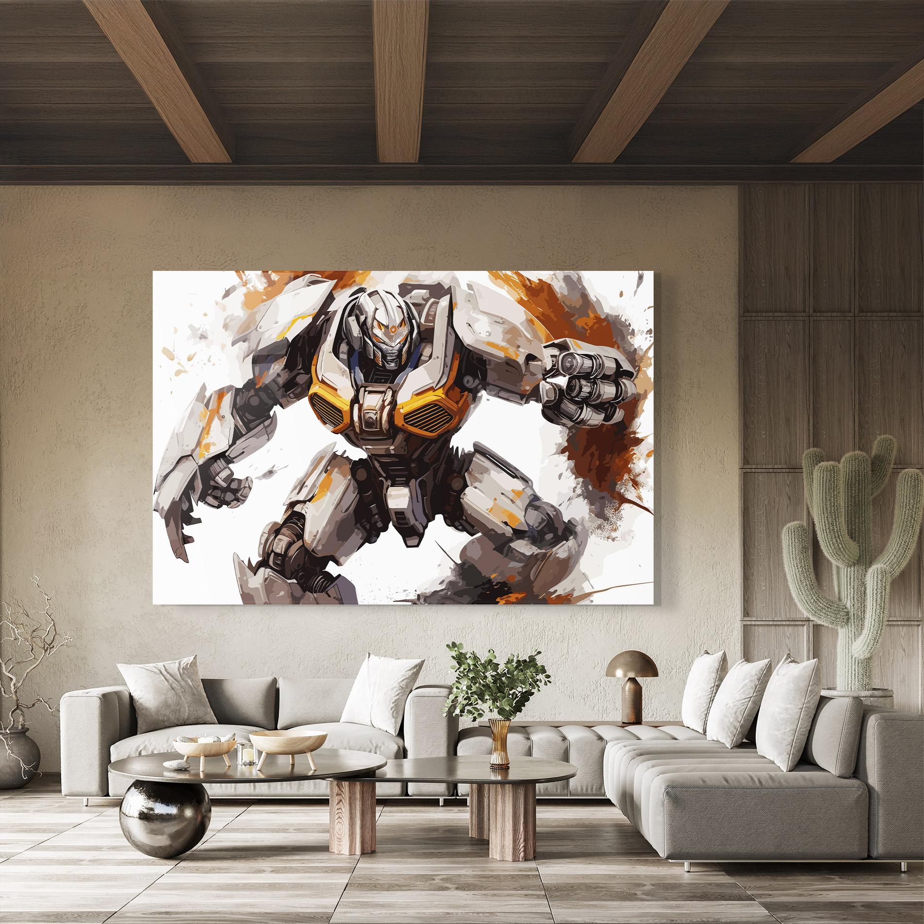 Glasbild Transformers Unleash mockup 8