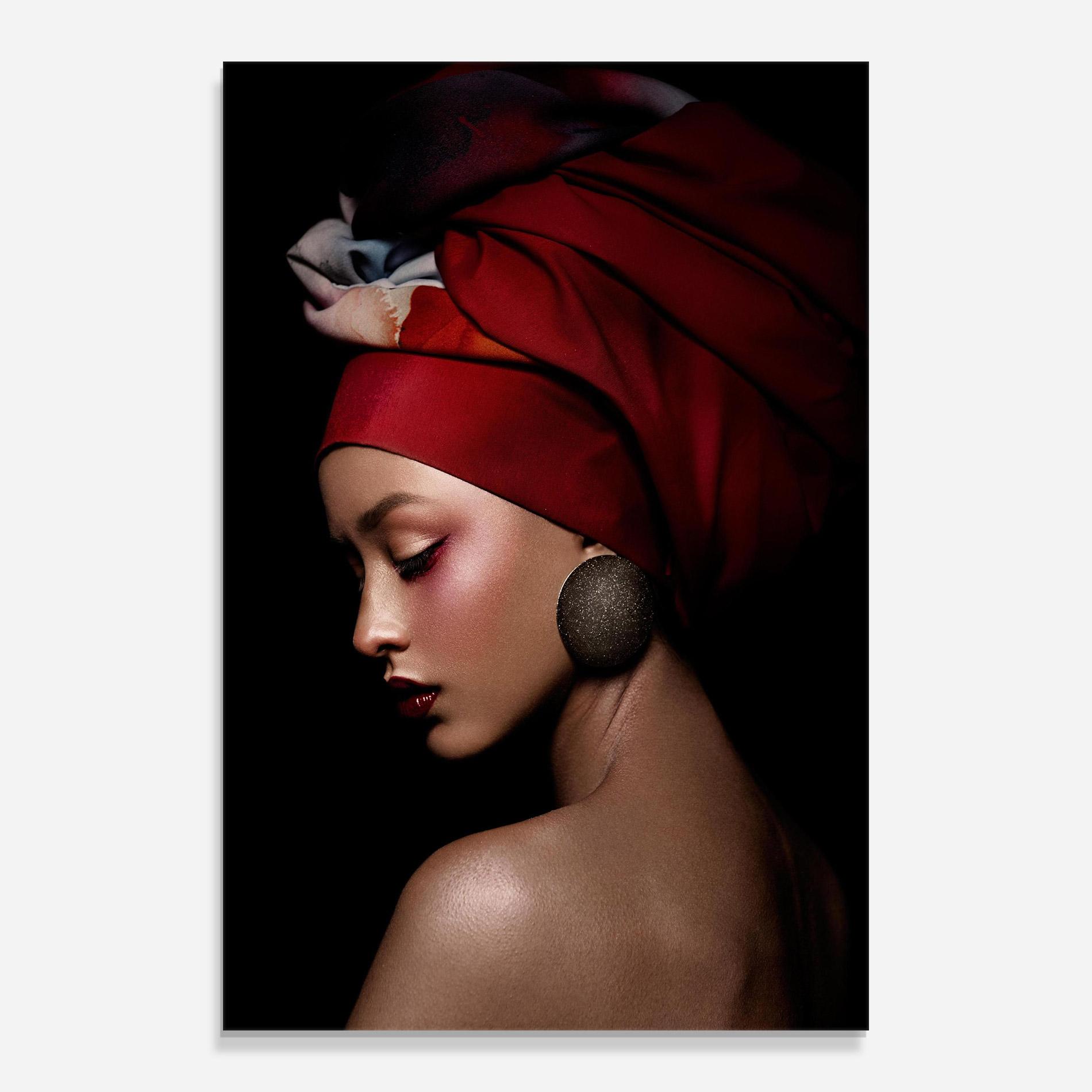 Glasbild Big Circle Earring mockup 0