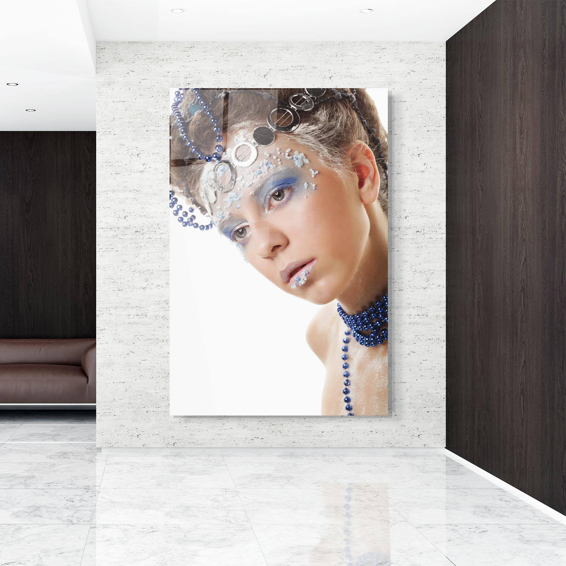 Glasbild Blue Accessory mockup 9