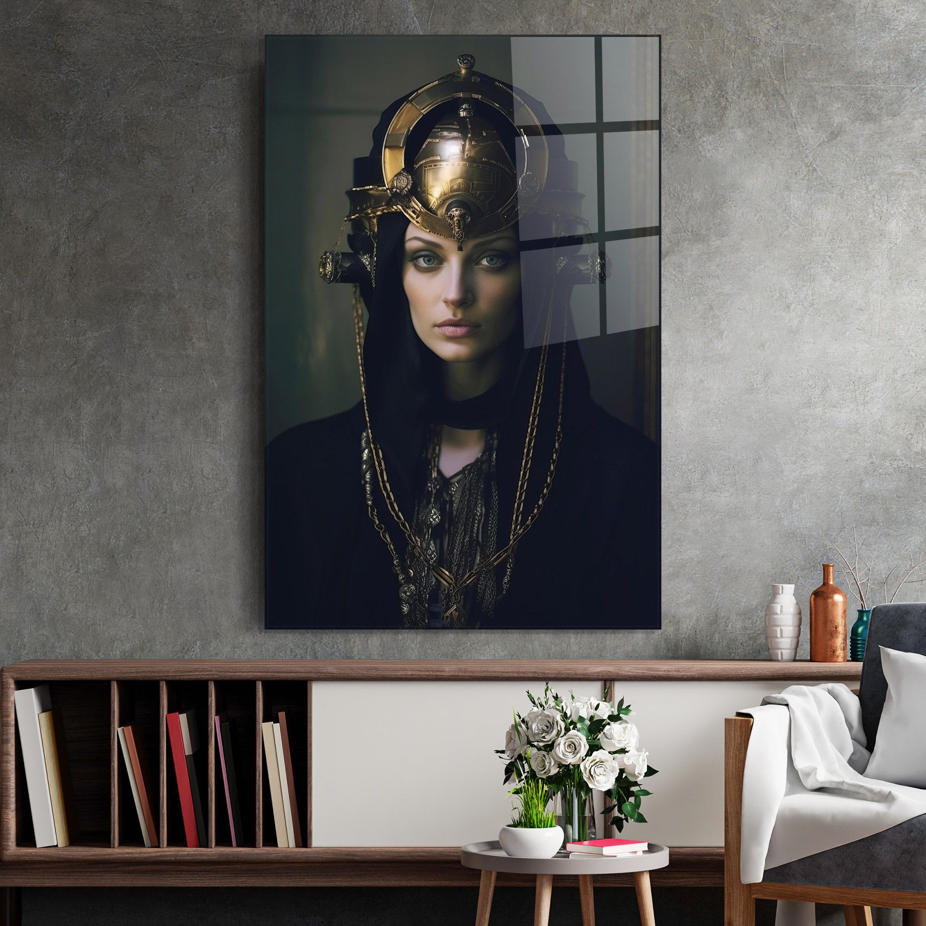 Gold Headpiece mockup 2