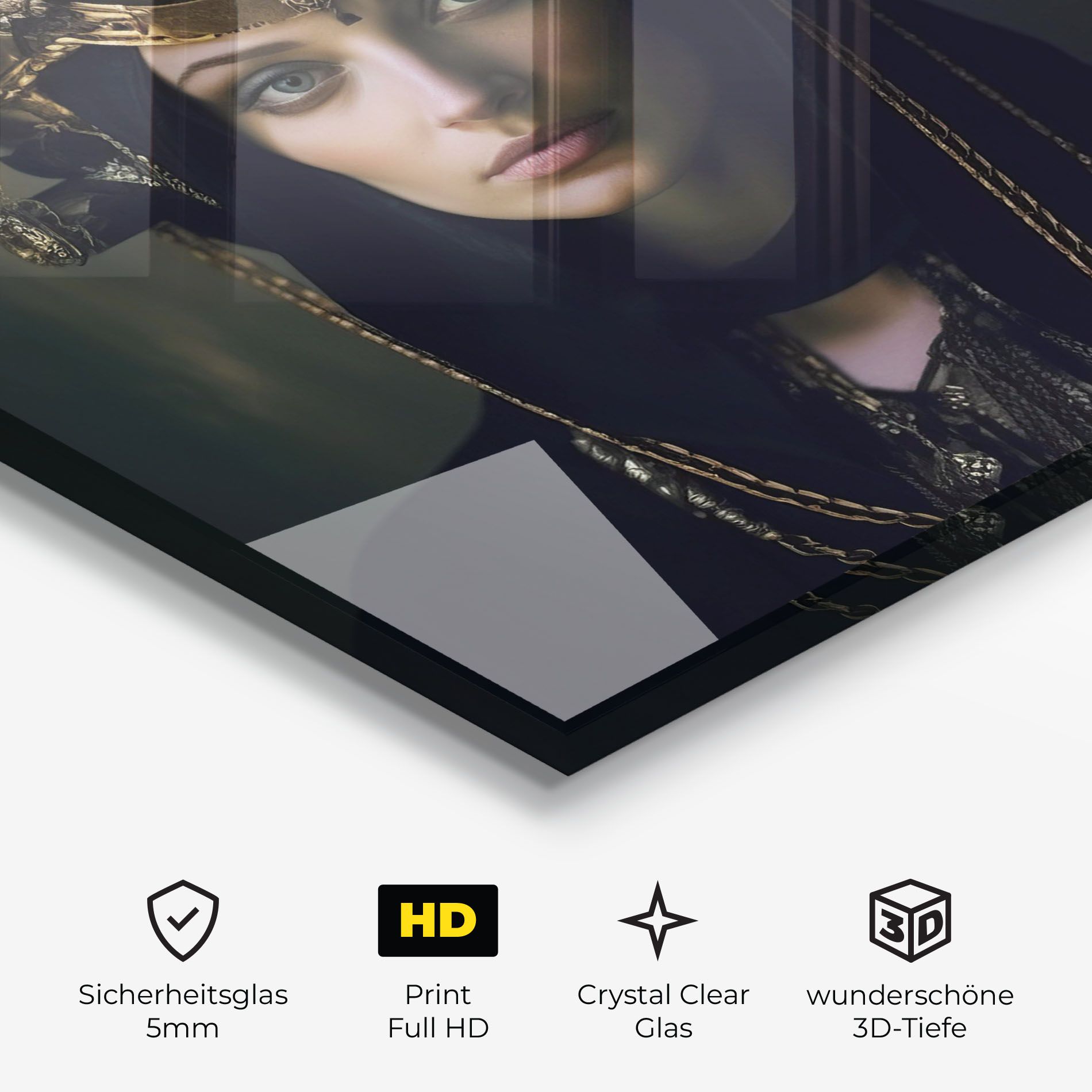 Gold Headpiece mockup 3