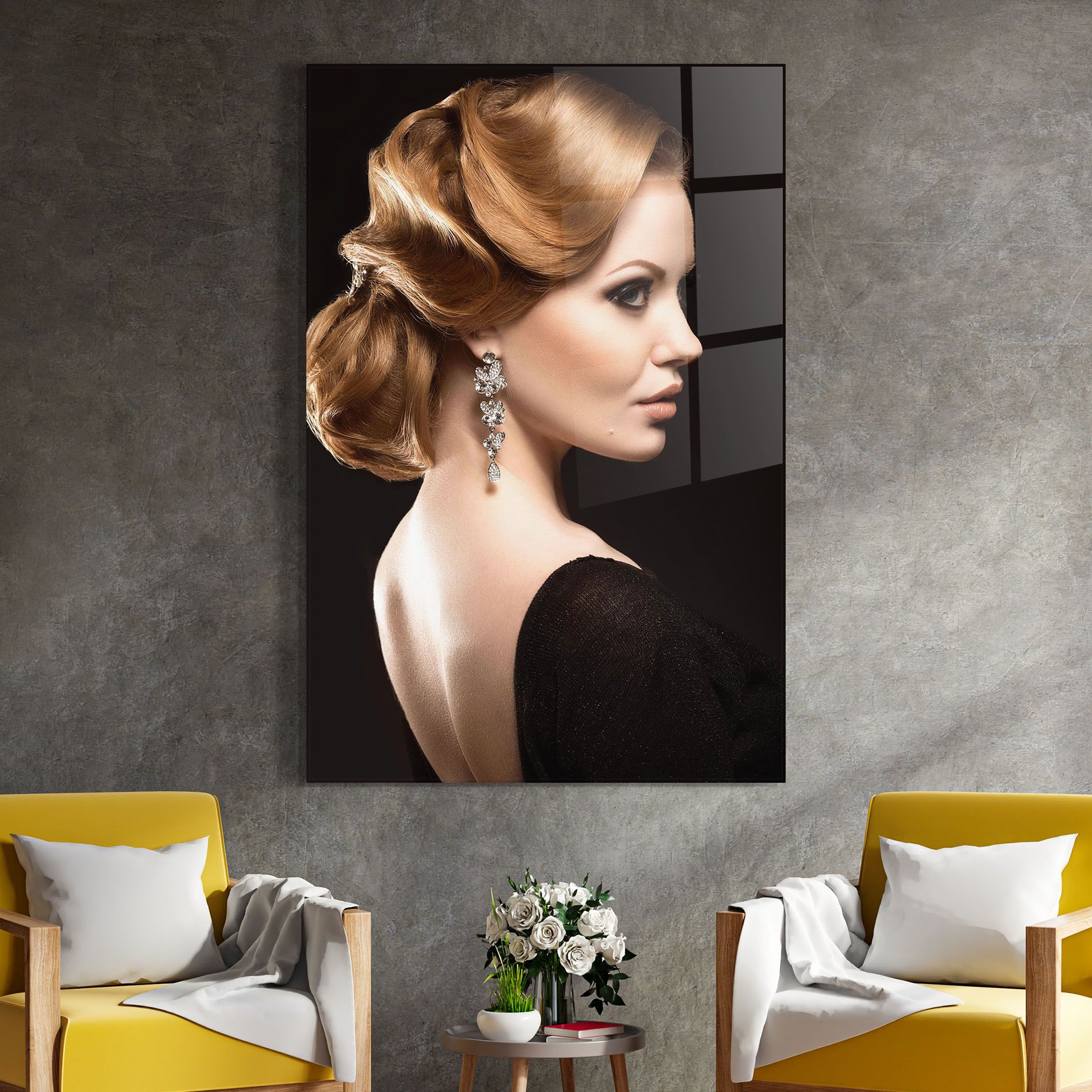 Elegant Earrings mockup 4