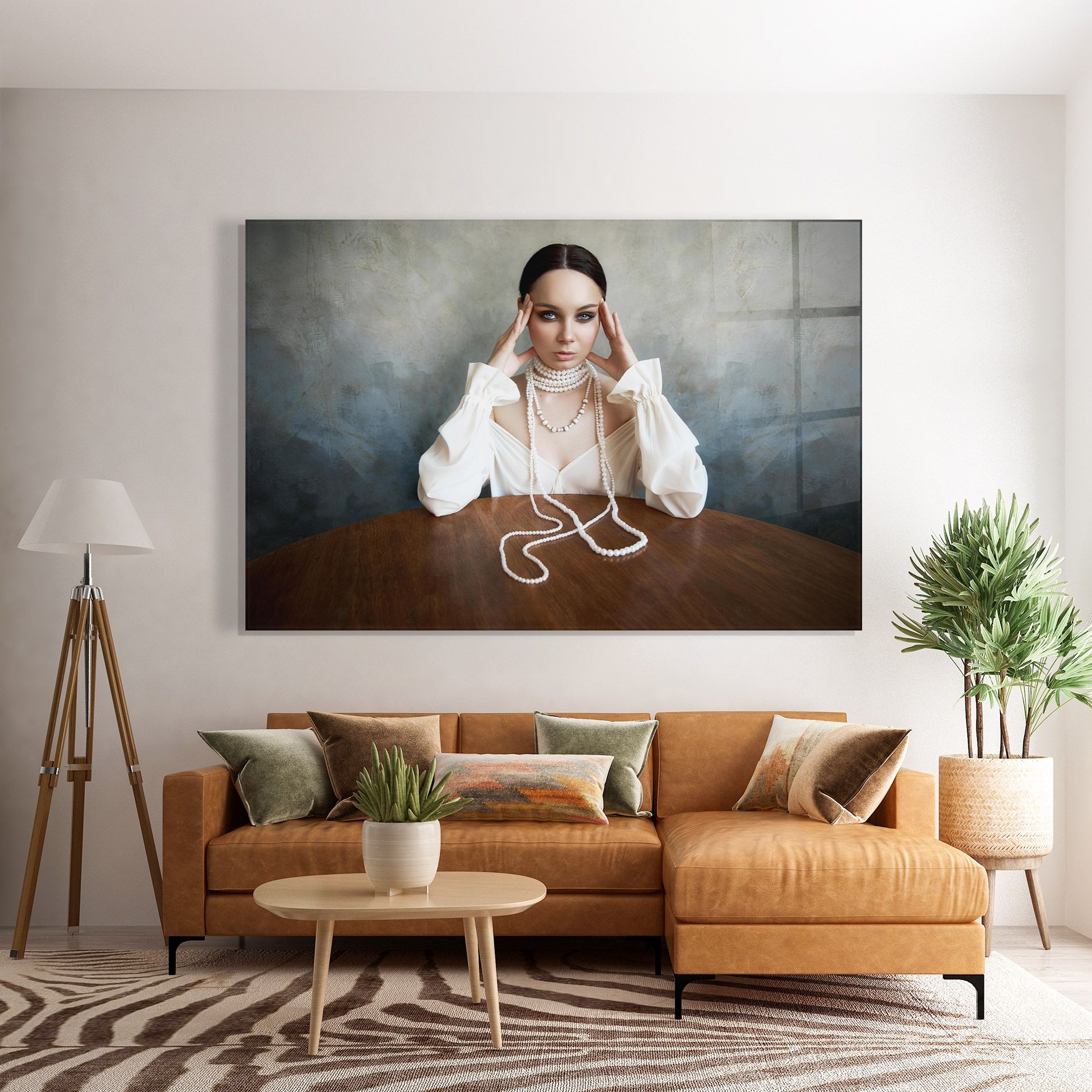 Boho Clothing Necklace mockup 7