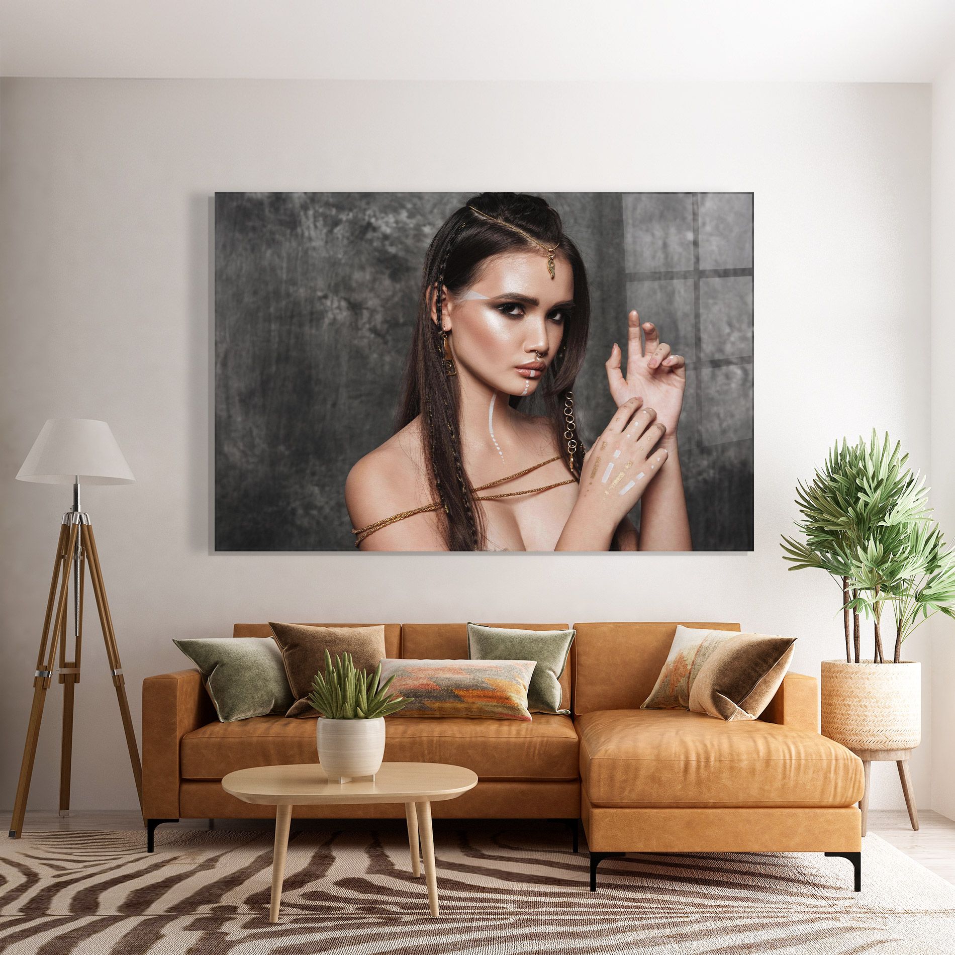 Gold Hair Accessory mockup 7