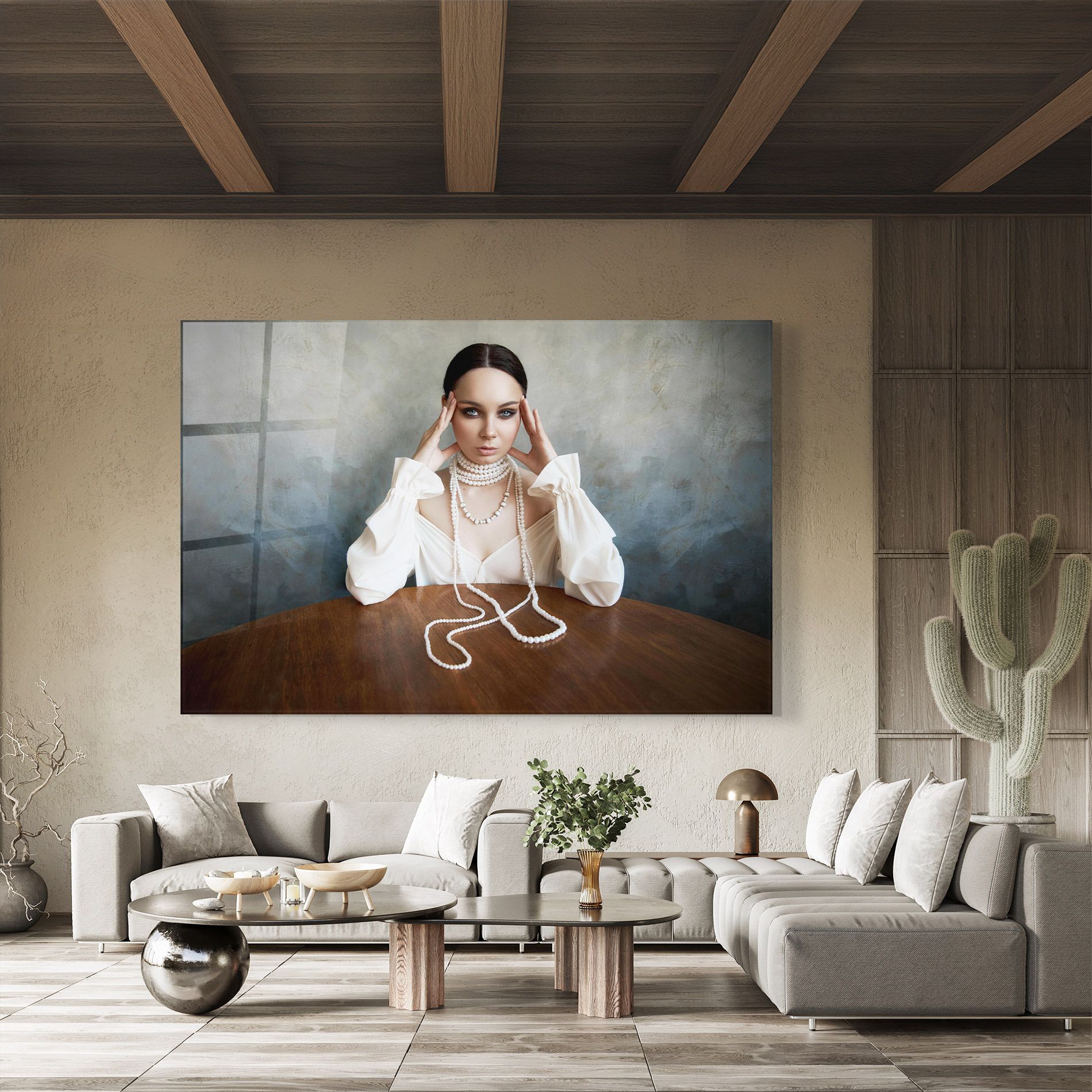 Boho Clothing Necklace mockup 8