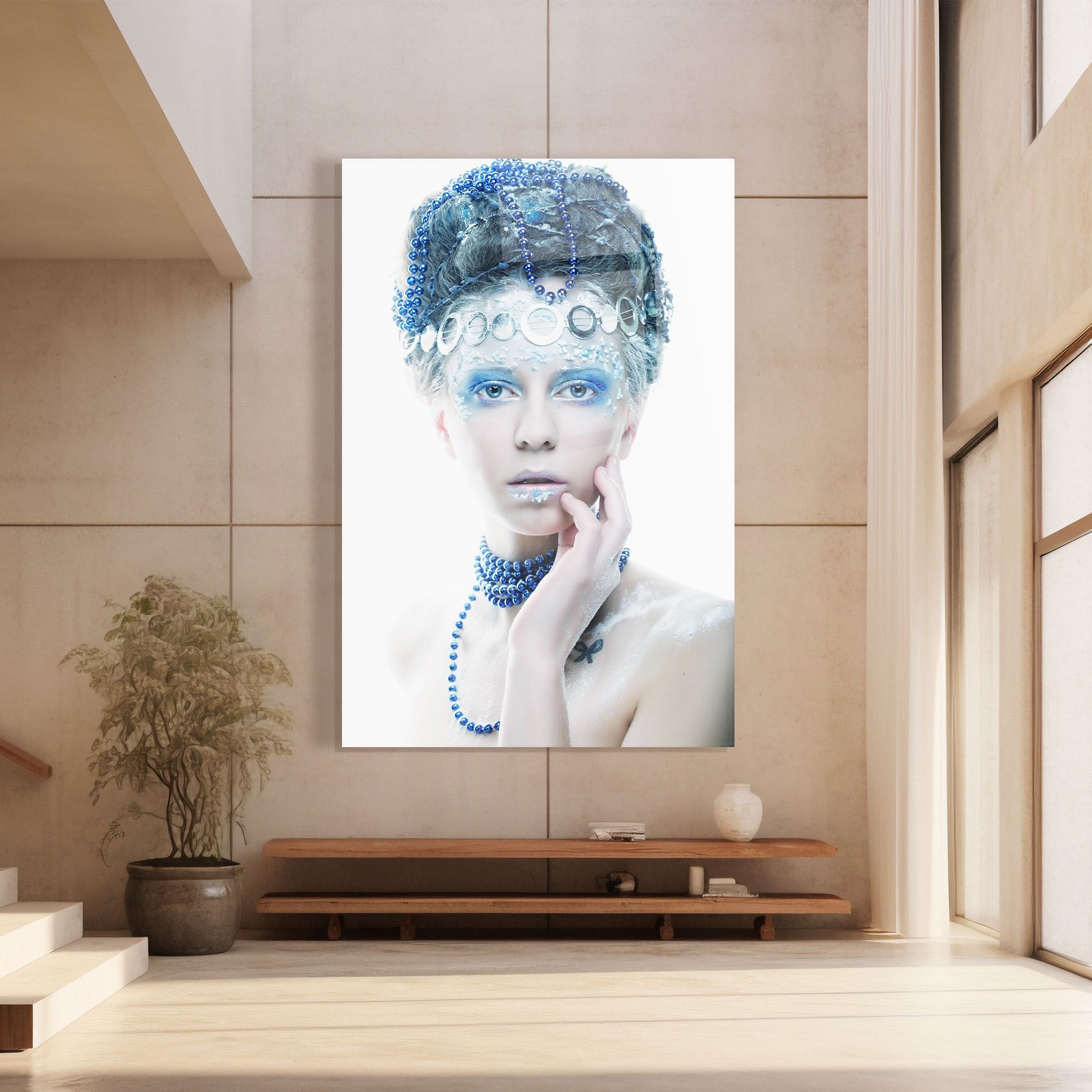 Blue Fairy Woman mockup 8