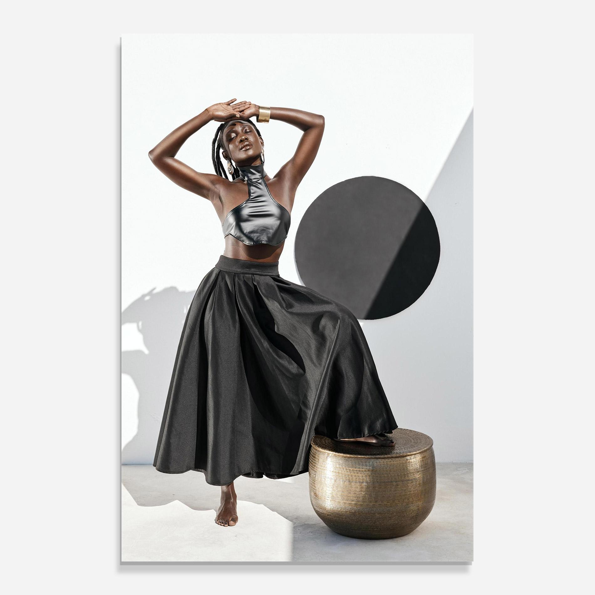 Glasbild Confidence Queen mockup 0