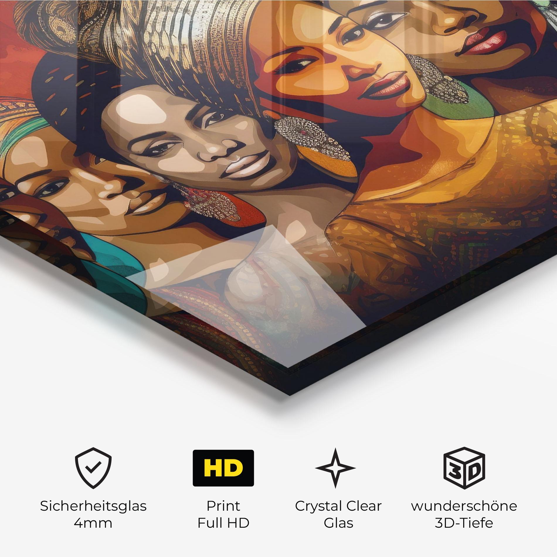 Glasbild Cultural Diversity mockup 3