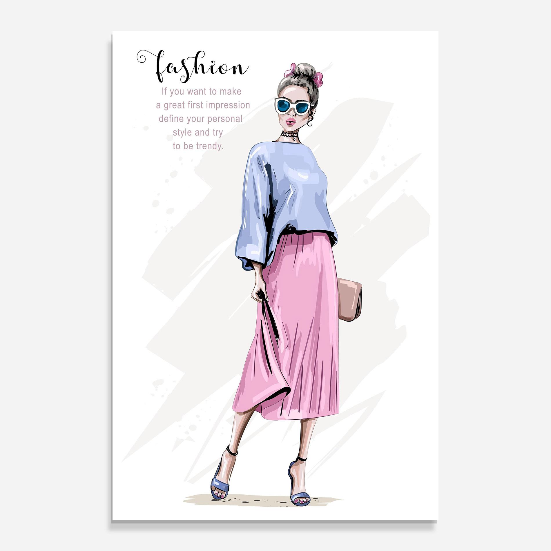 Glasbild Great Impression mockup 0