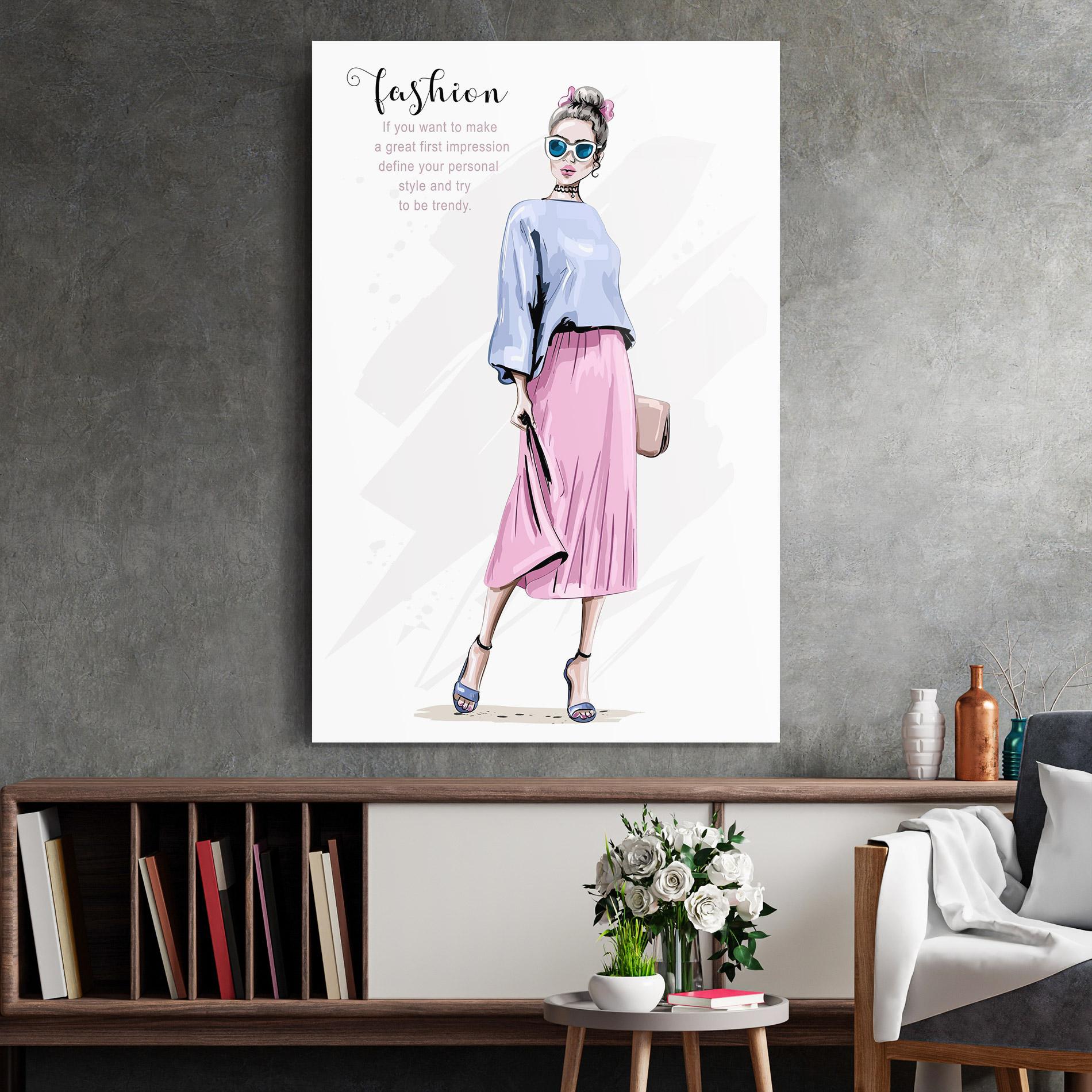 Glasbild Great Impression mockup 2