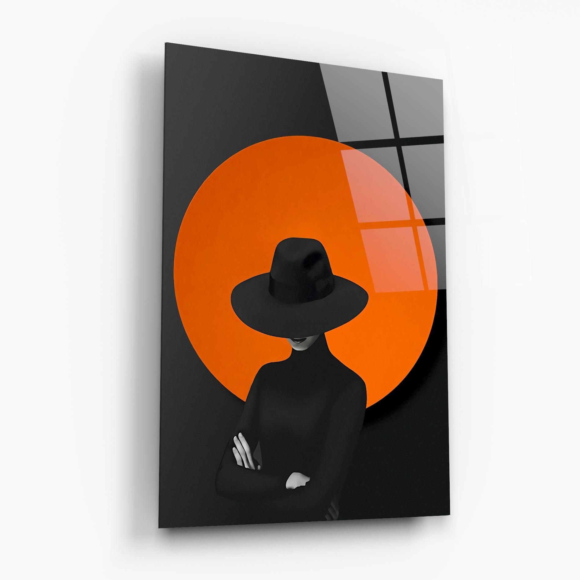 Glasbild Black Fashion mockup 6