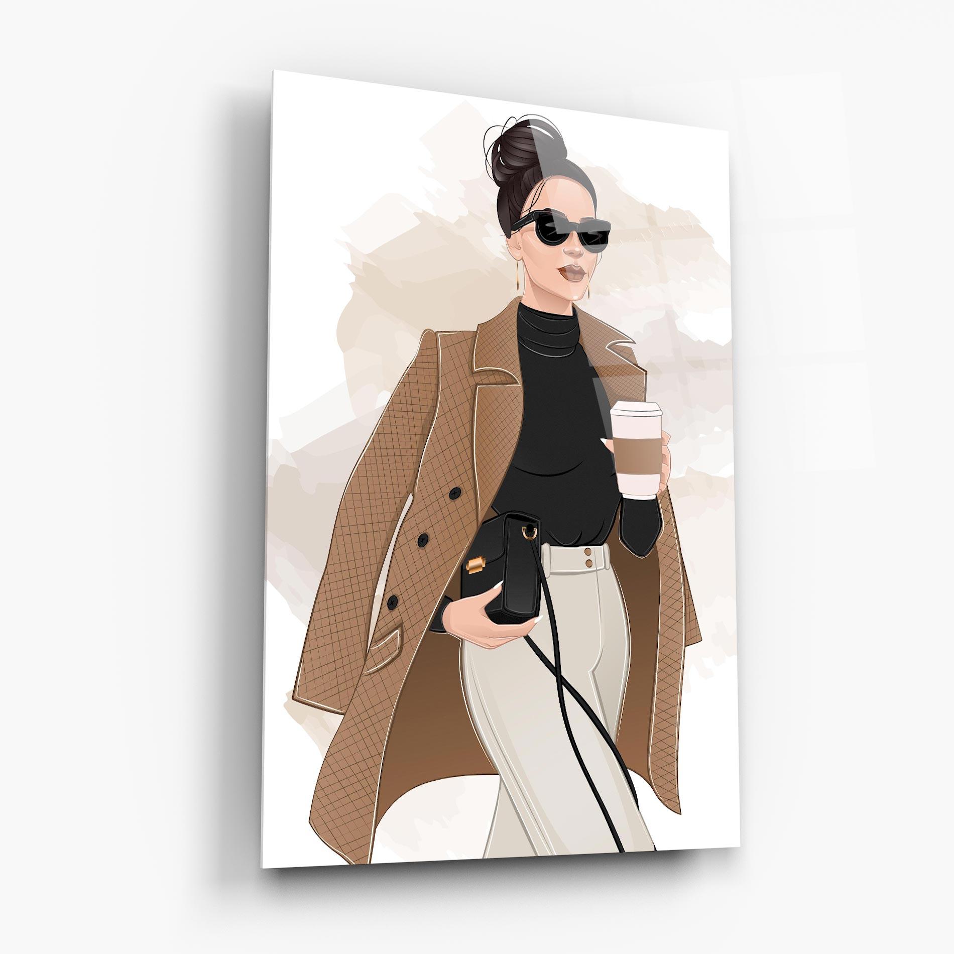 Glasbild Modern Coffee Outfit mockup 6