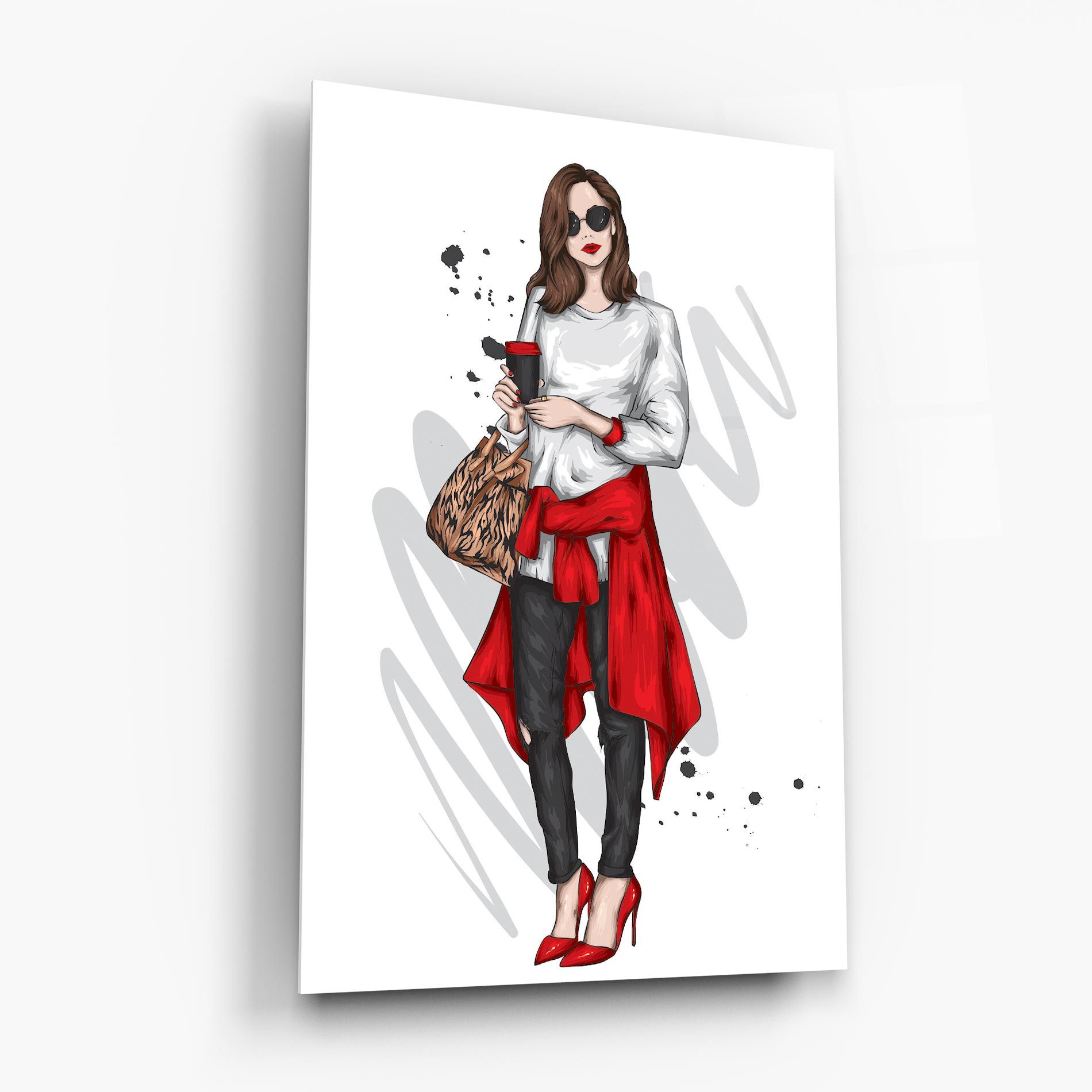 White Blouse Woman mockup 6