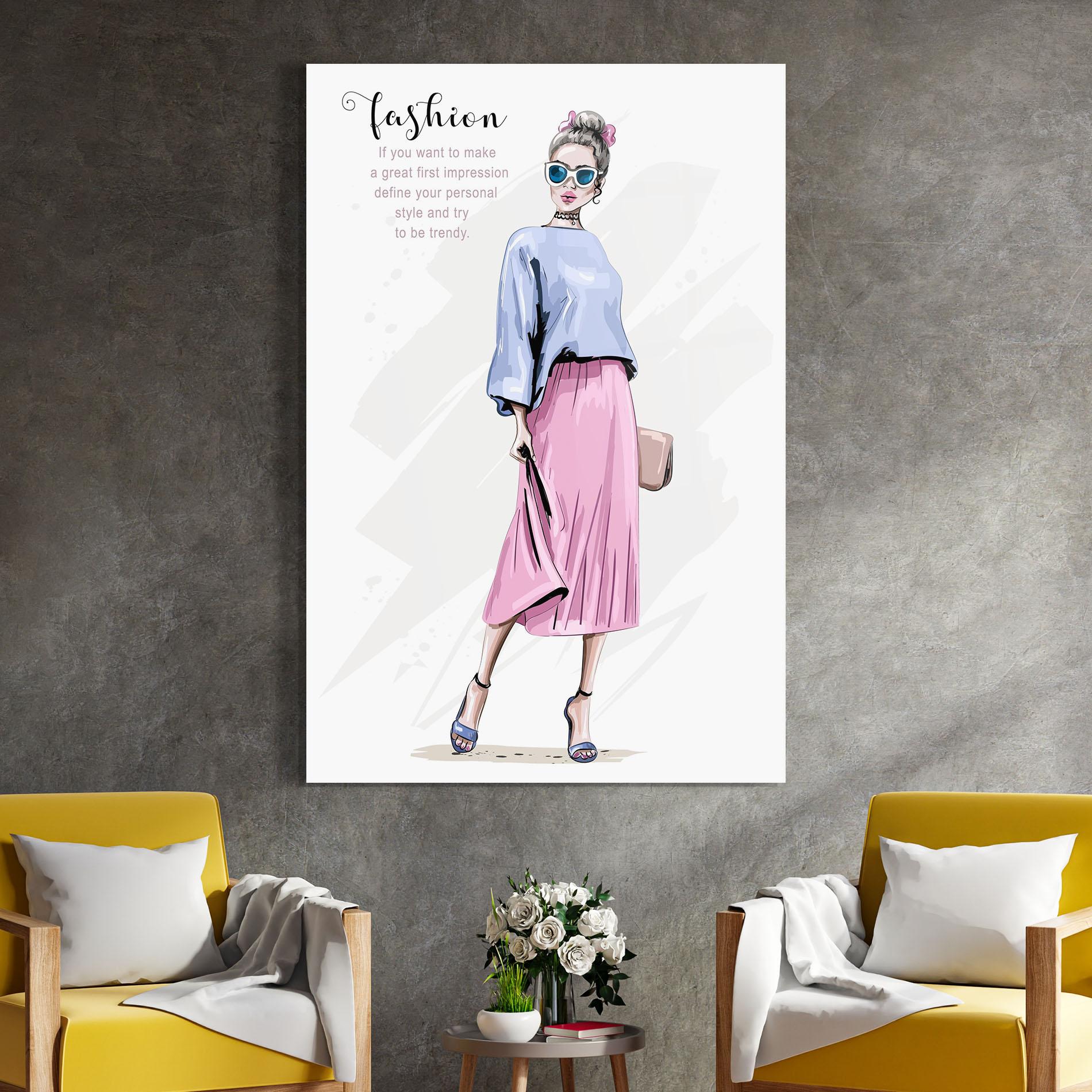 Glasbild Great Impression mockup 4