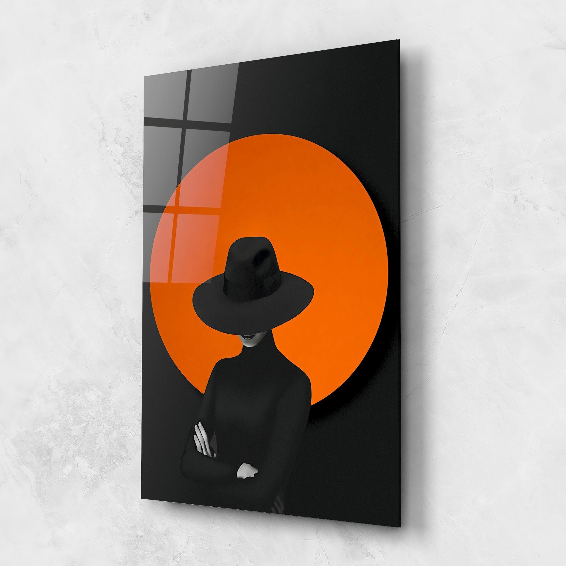 Glasbild Black Fashion mockup 1