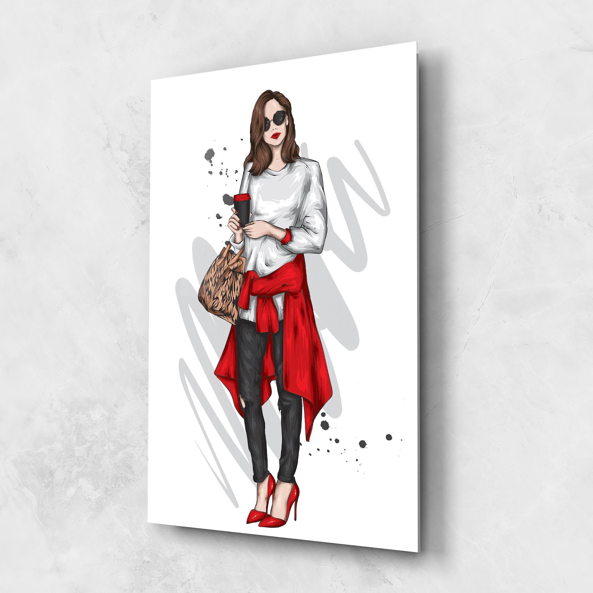 White Blouse Woman mockup 1