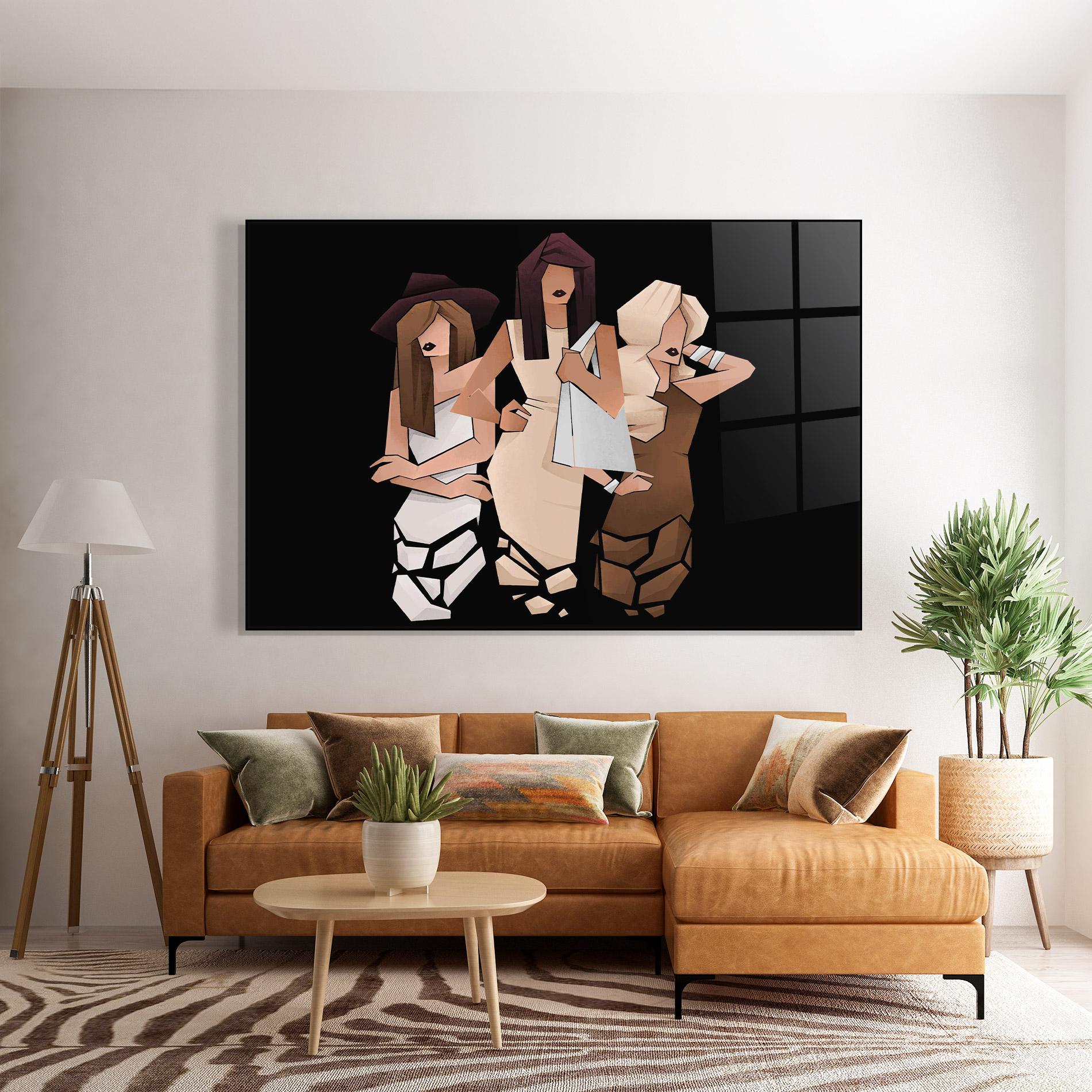 Glasbild Best Friends mockup 7