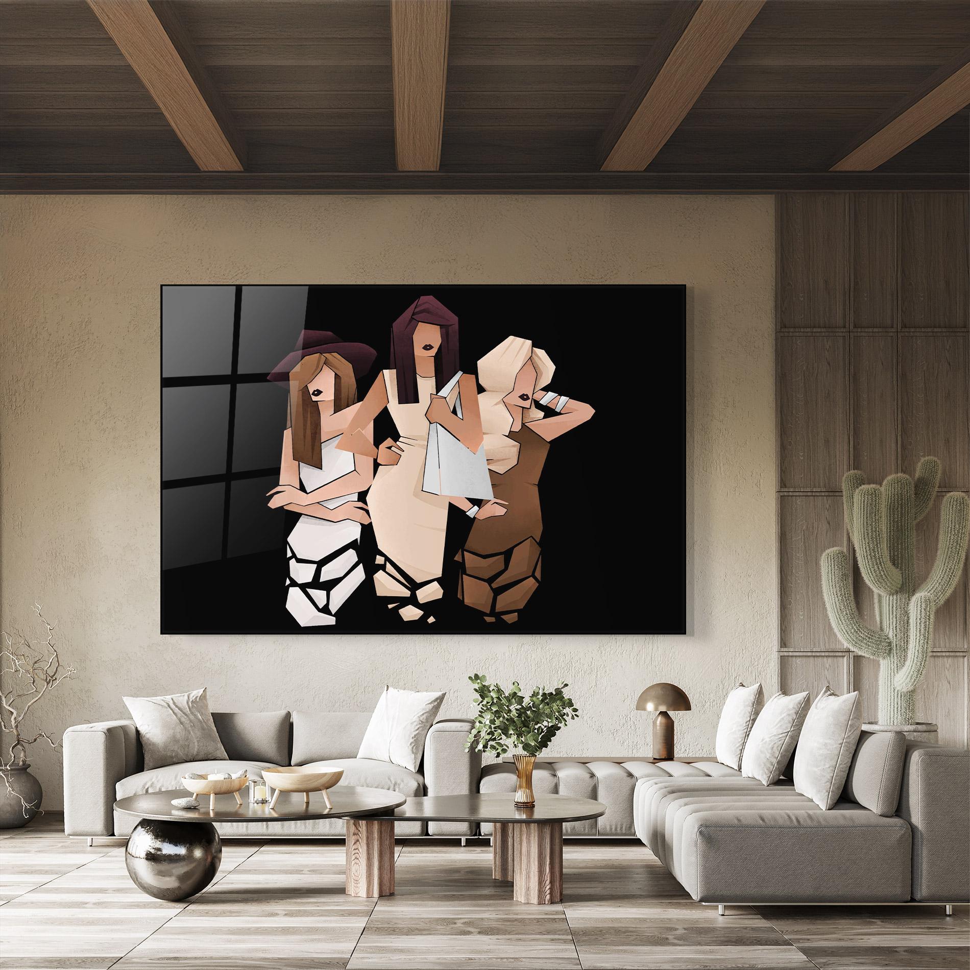 Glasbild Best Friends mockup 8