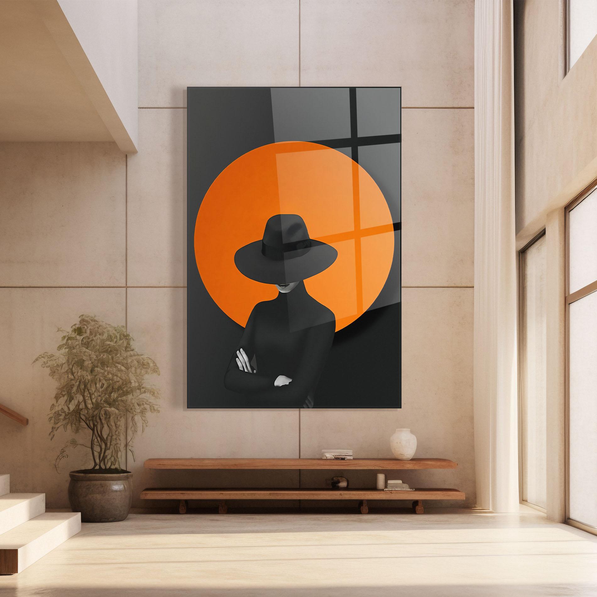 Glasbild Black Fashion mockup 8