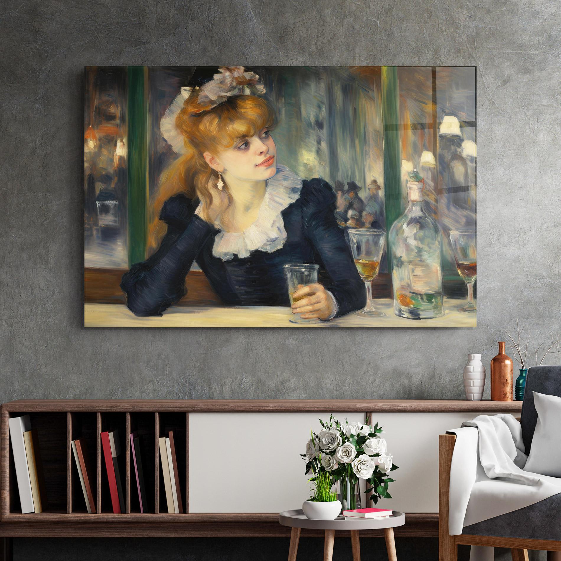 Glasbild Elegant Vintage Fashion mockup 2