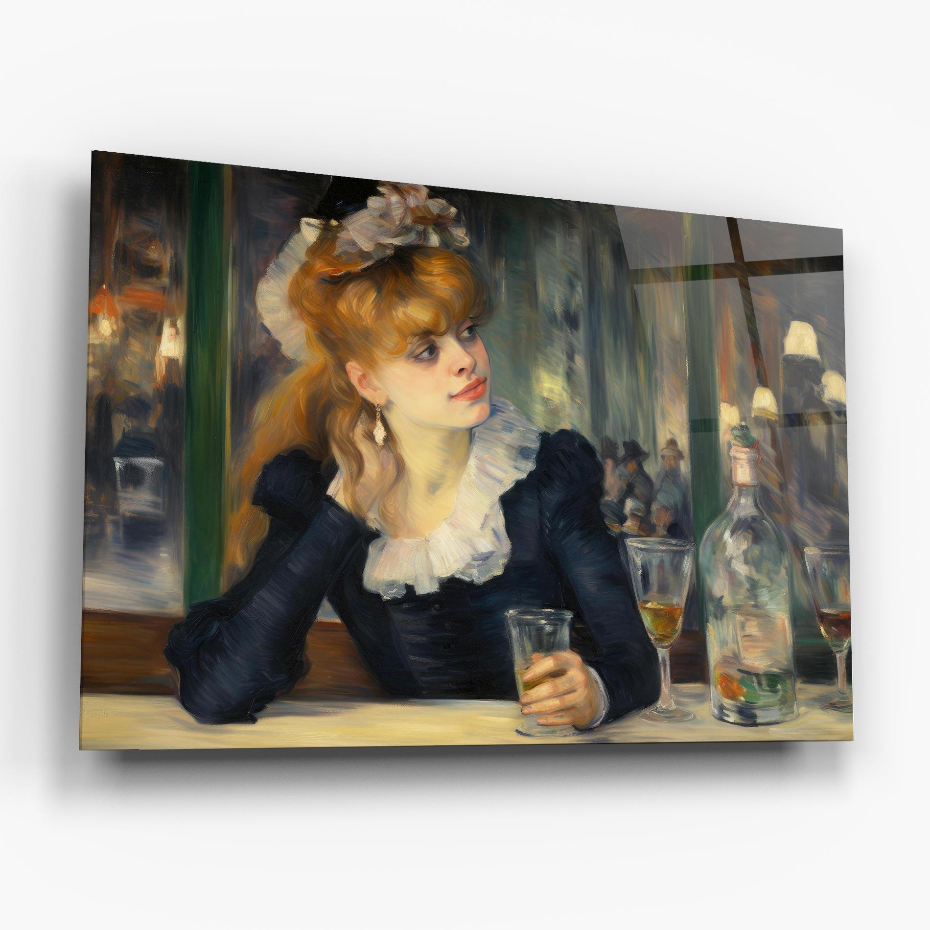 Glasbild Elegant Vintage Fashion mockup 6