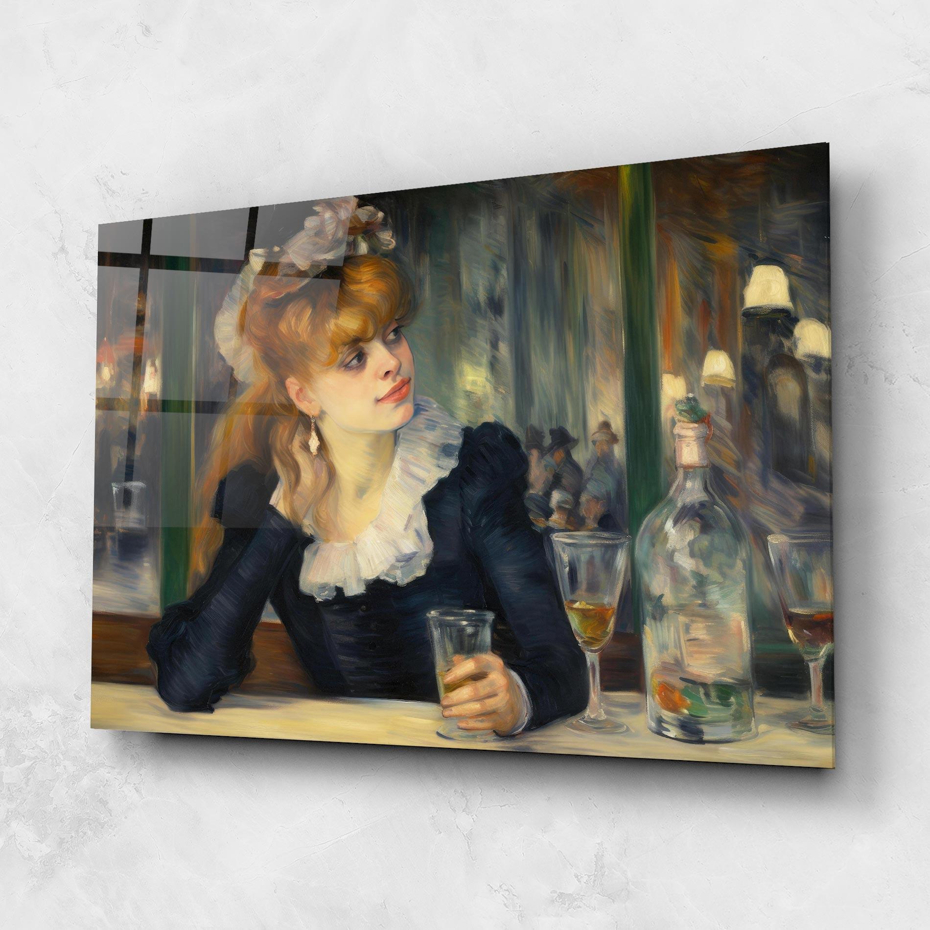 Glasbild Elegant Vintage Fashion mockup 1