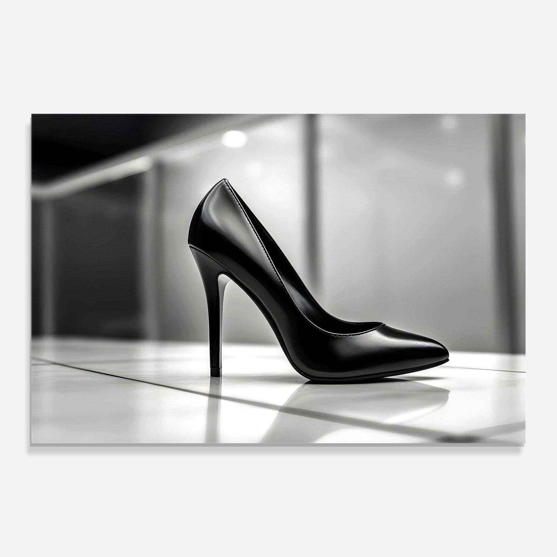 Glasbild Black Unique Design mockup 0