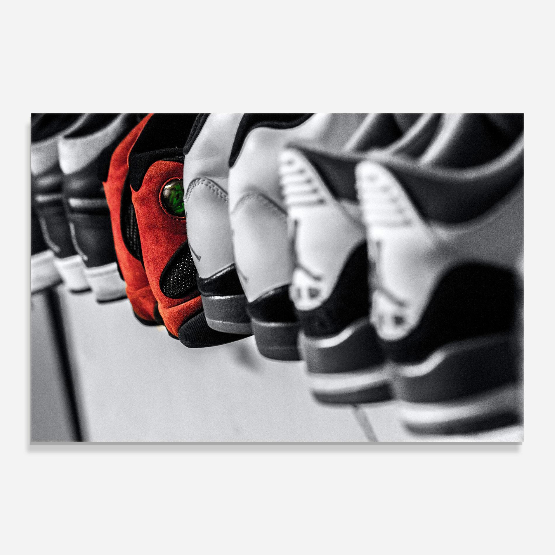 Glasbild Shoes Mix mockup 0