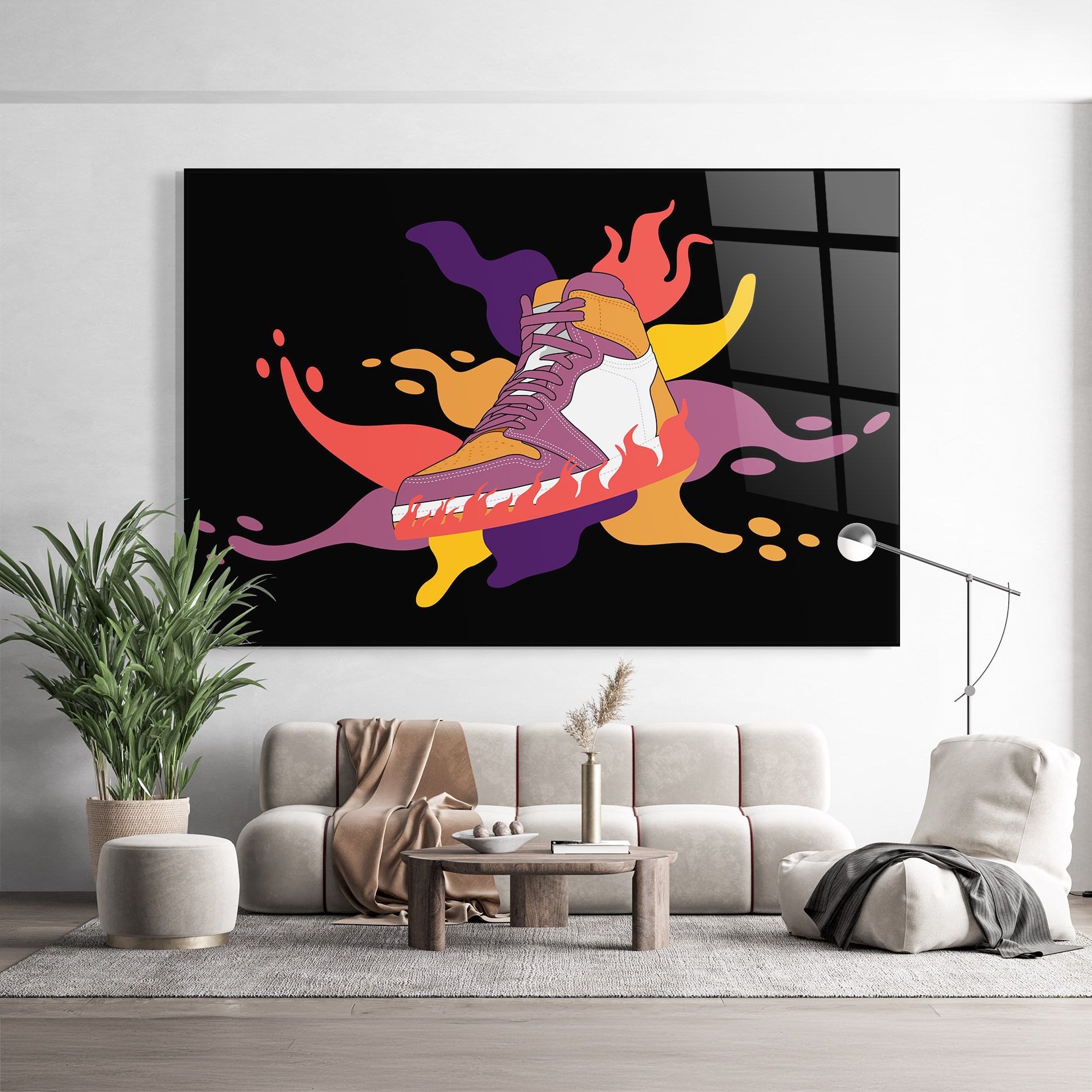 Abstract Sneakers Art mockup 9