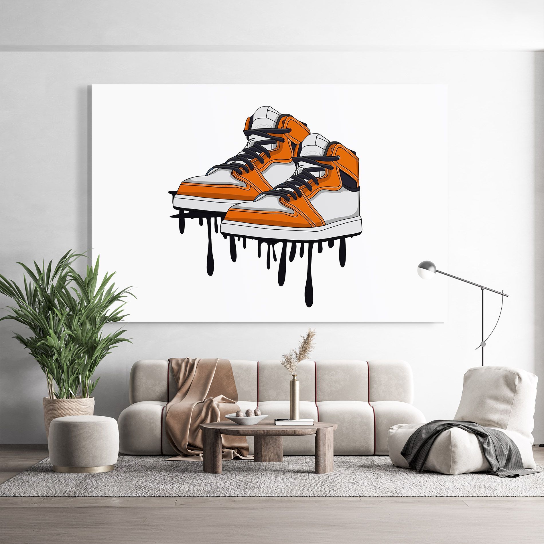 Black Liquid Shoe mockup 9