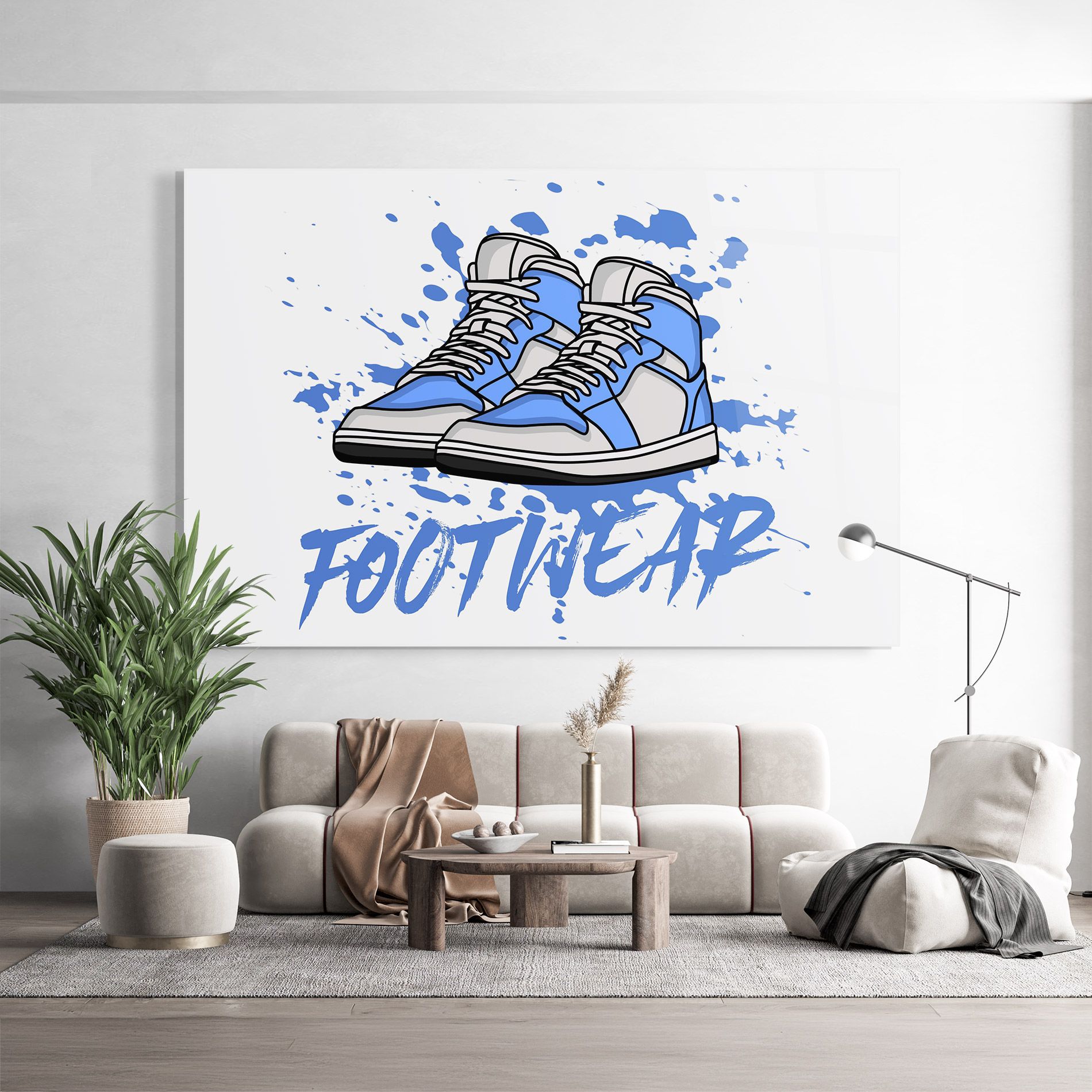 Blue Footwear mockup 9
