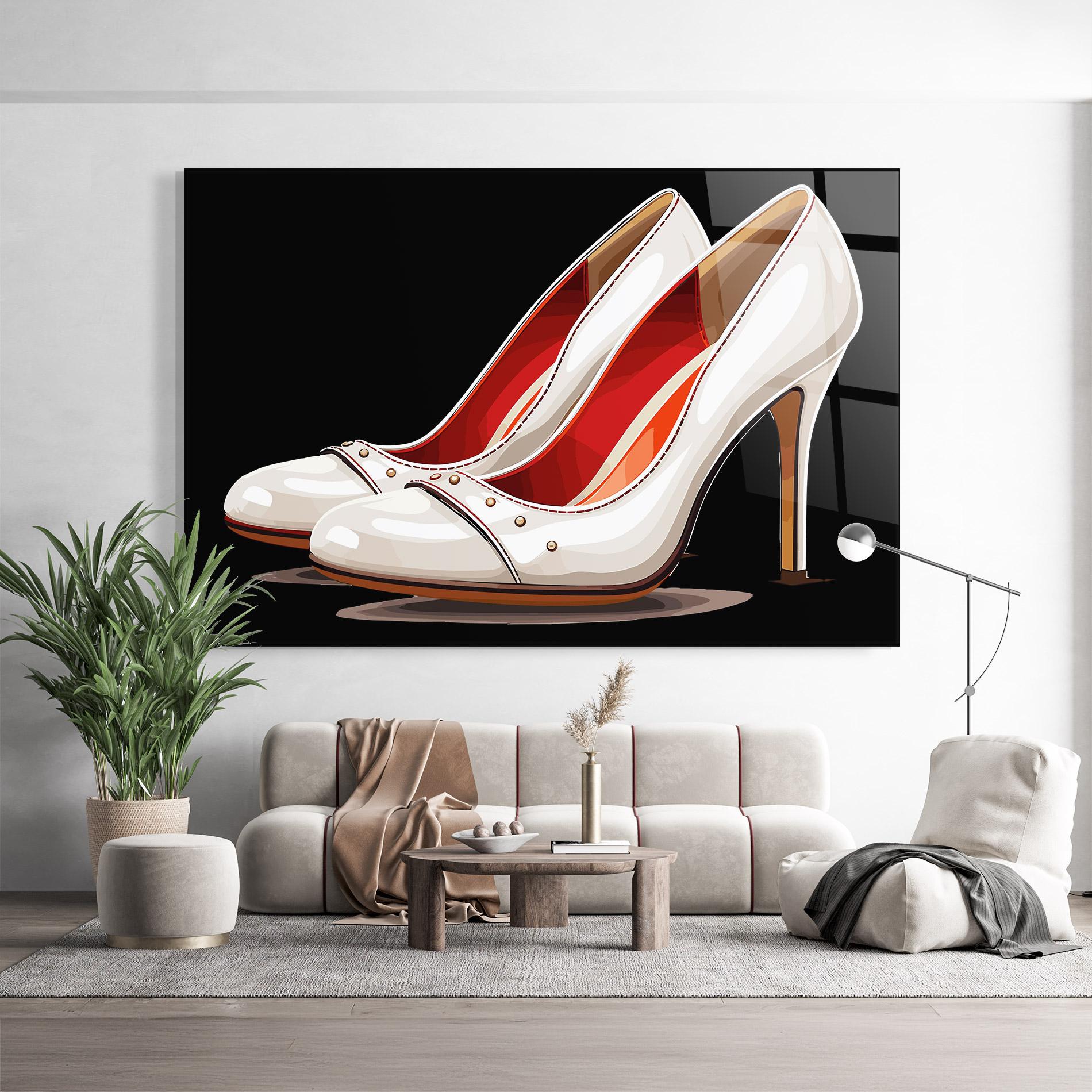 Glasbild Cream Heals mockup 9