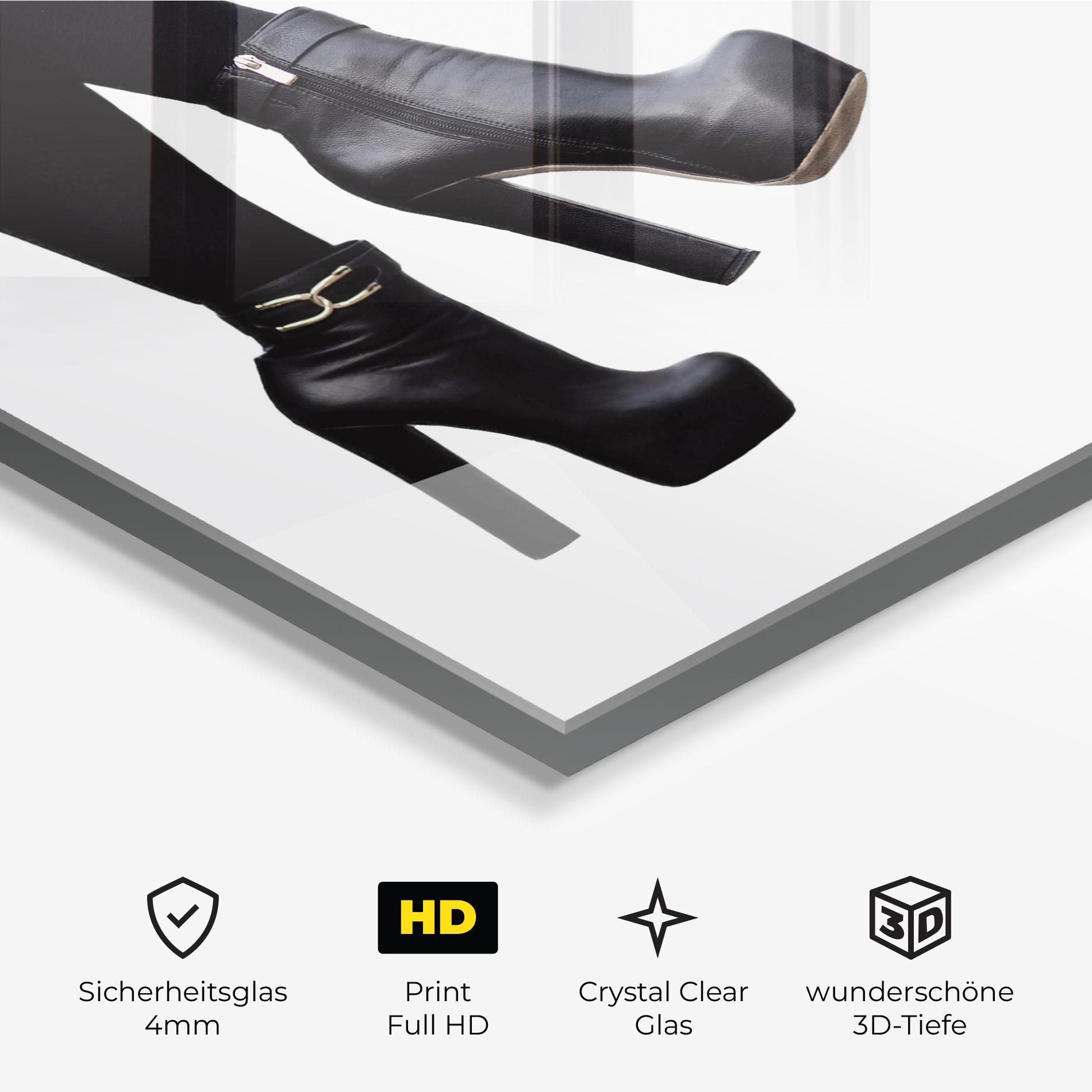 Glasbild High Heeled Boots mockup 3