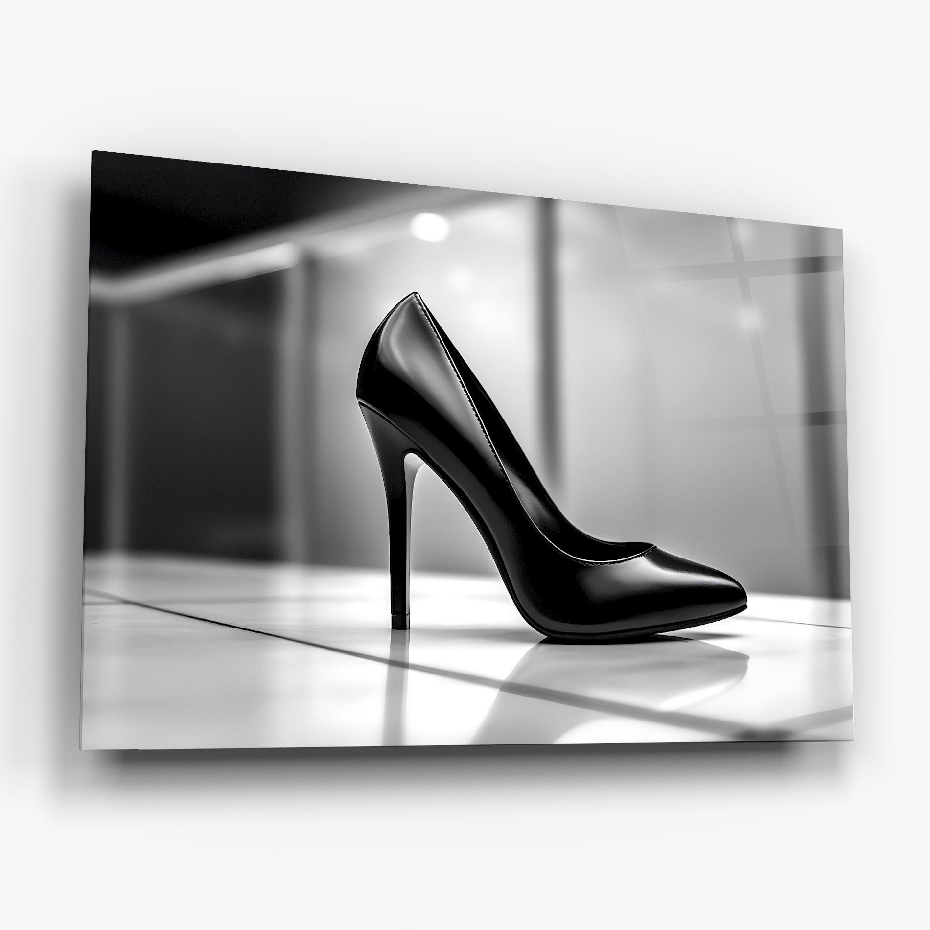 Glasbild Black Unique Design mockup 6