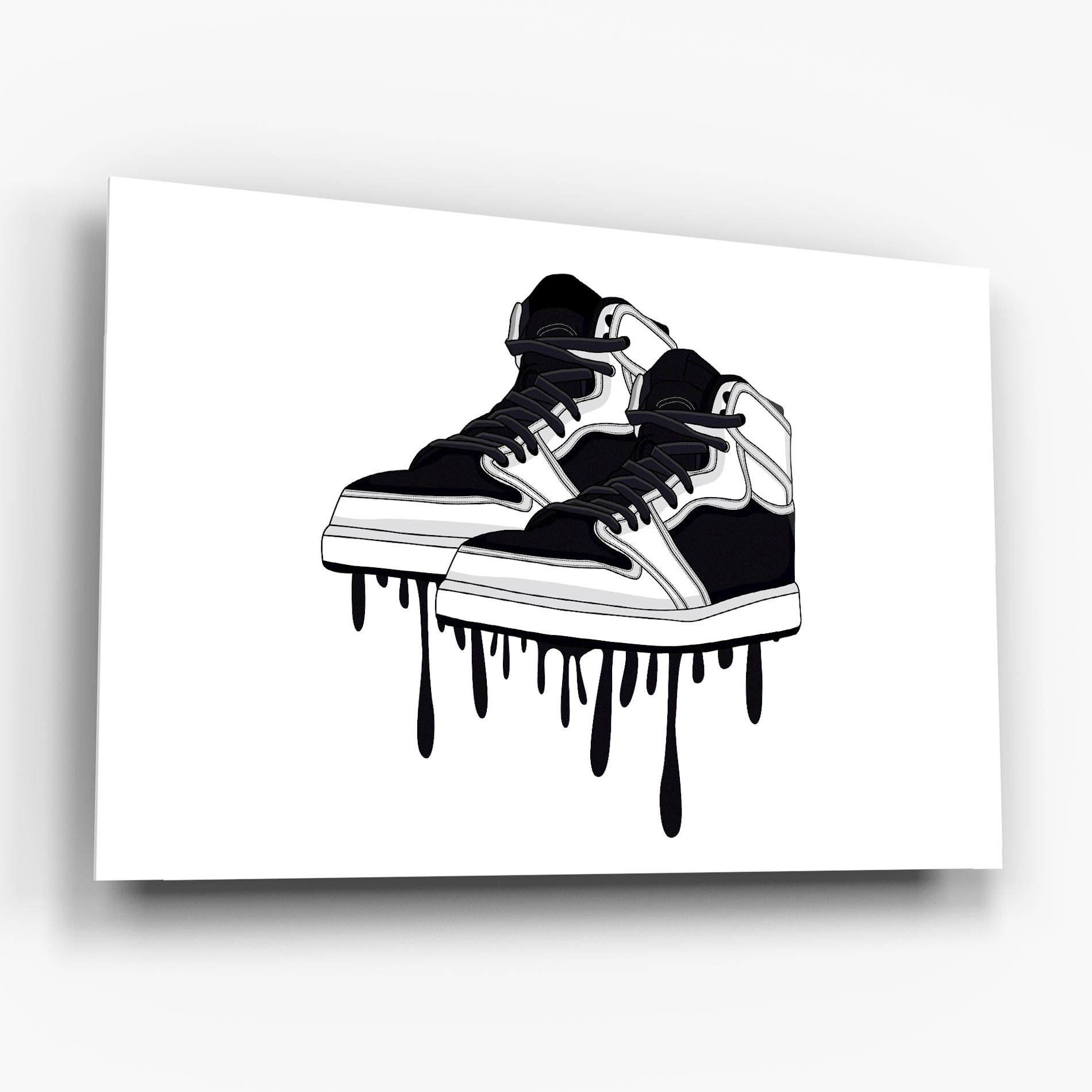 Black White Shoes mockup 6