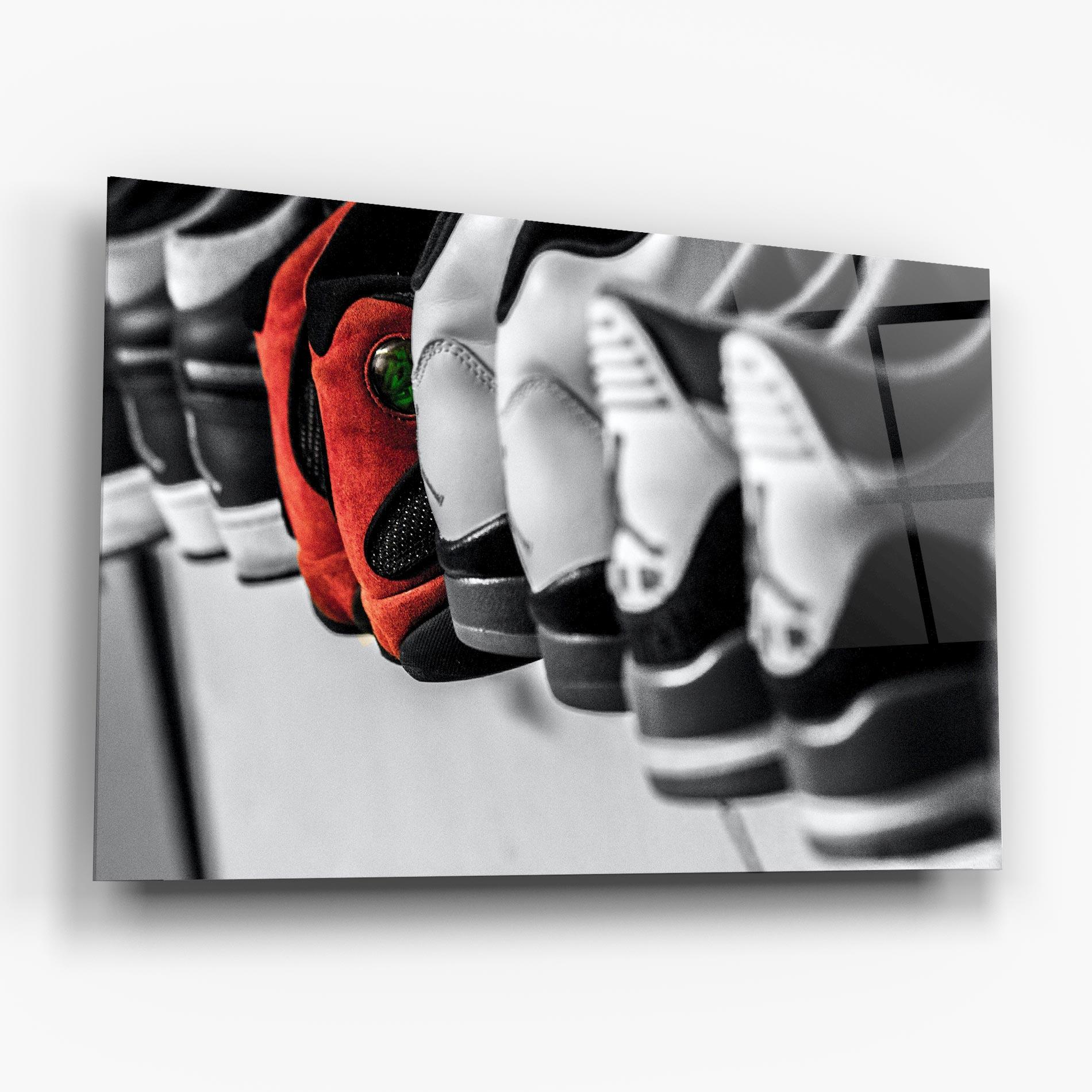 Glasbild Shoes Mix mockup 6