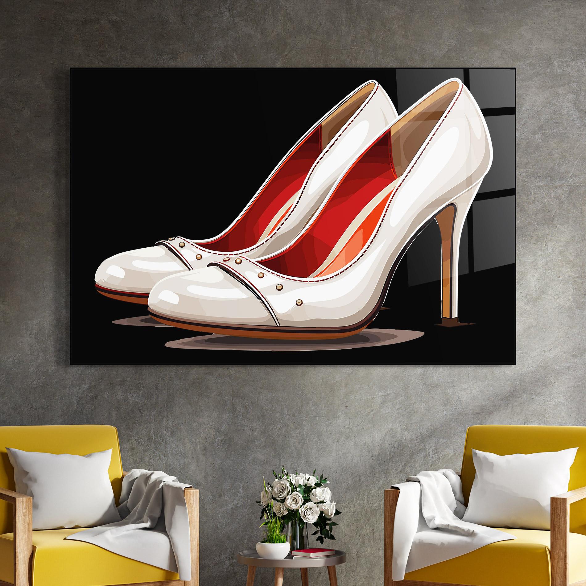 Glasbild Cream Heals mockup 4