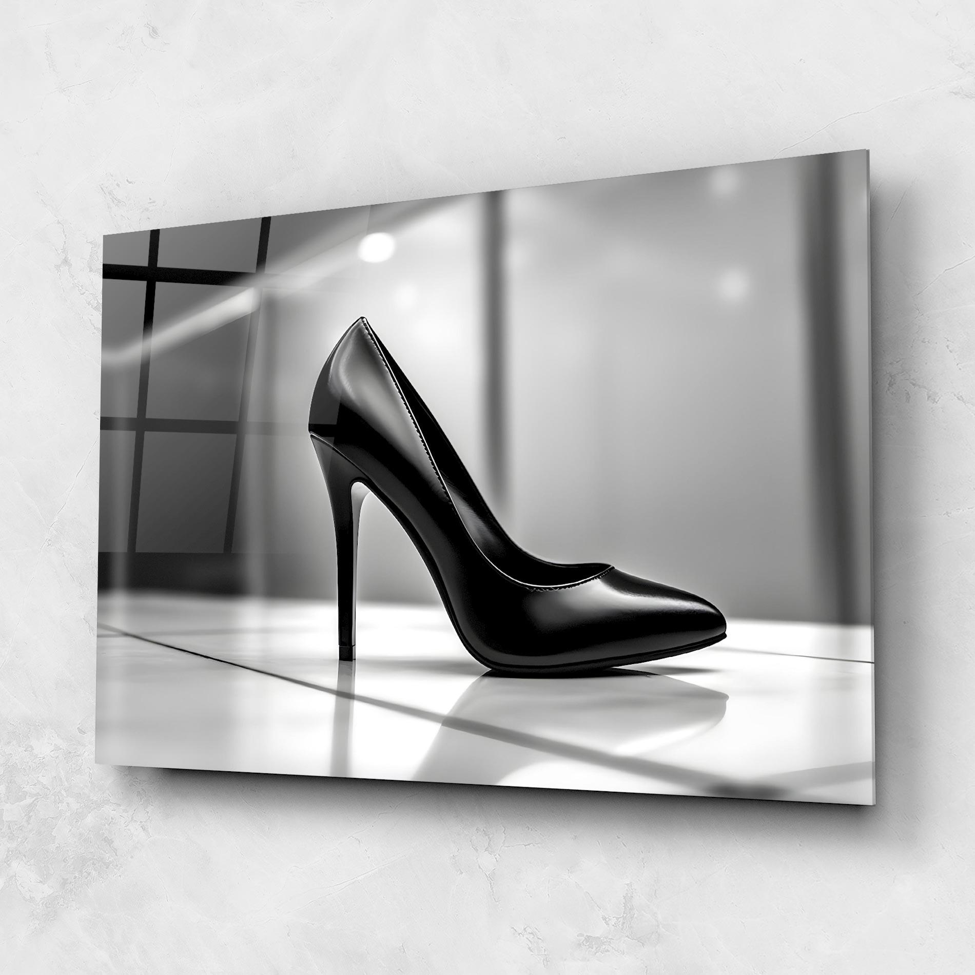 Glasbild Black Unique Design mockup 1