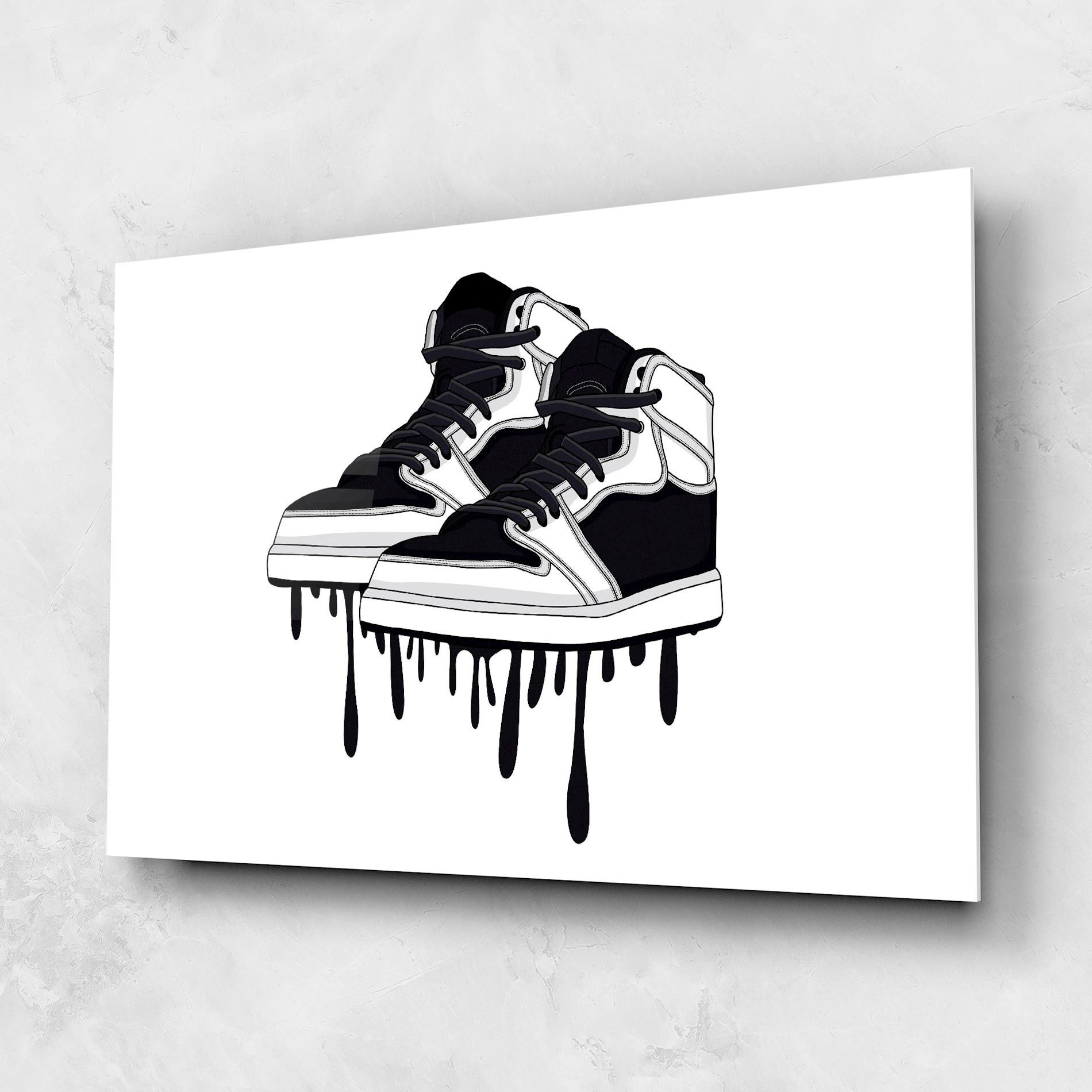 Black White Shoes mockup 1