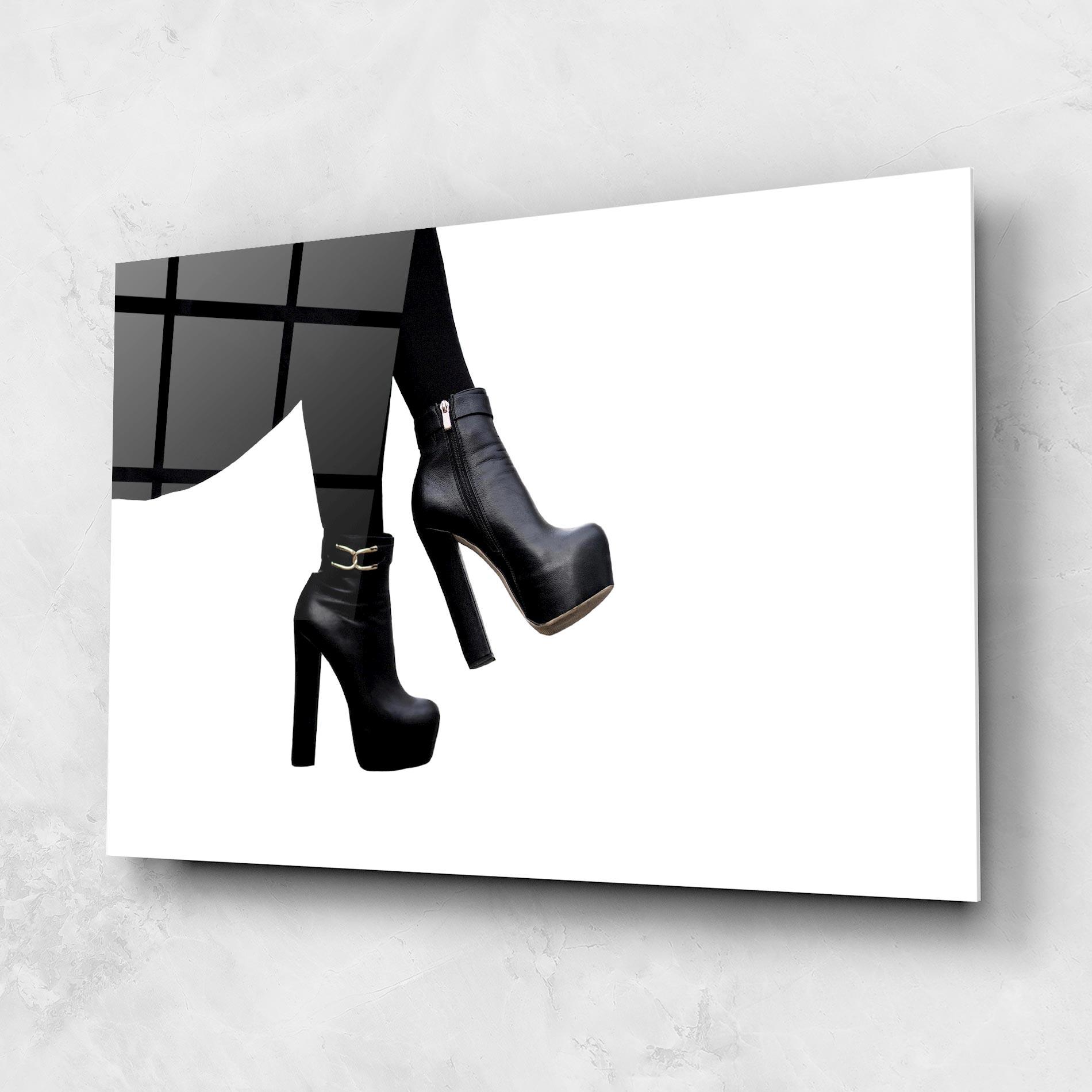 Glasbild High Heeled Boots mockup 1
