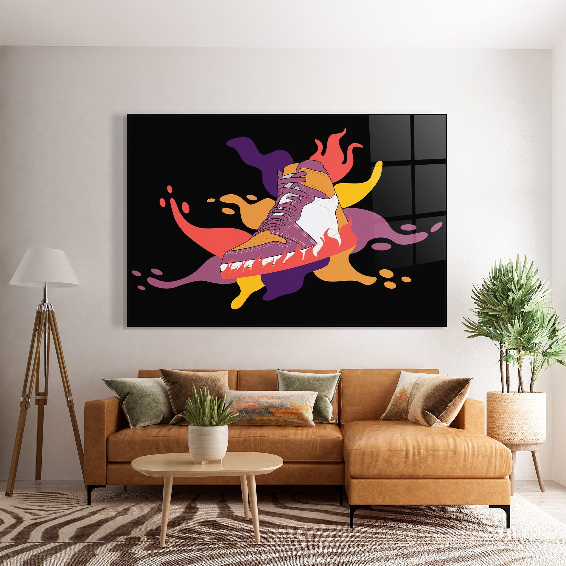 Abstract Sneakers Art mockup 7